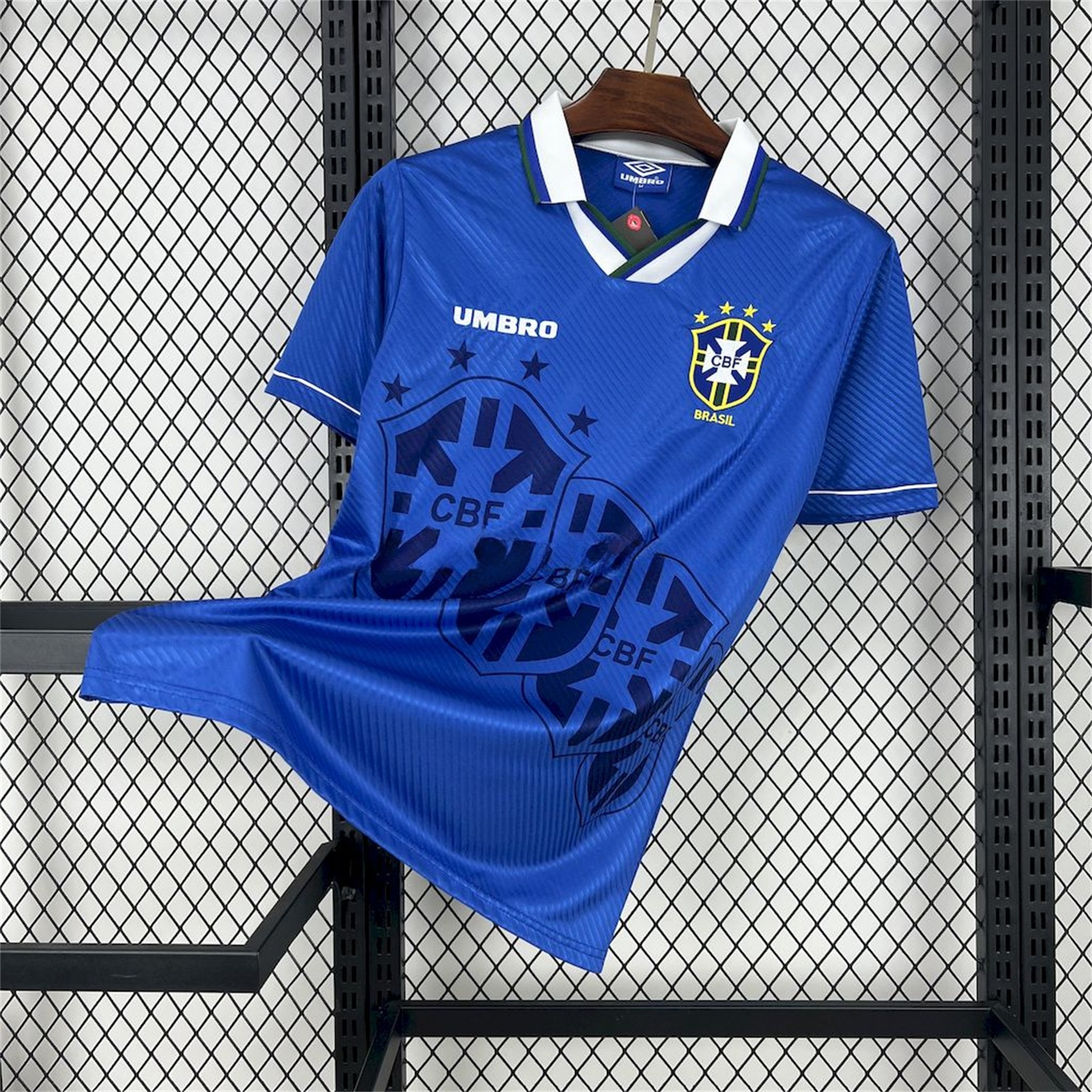 Retro Brazil 1994-96 Away Jersey - JerseysGala