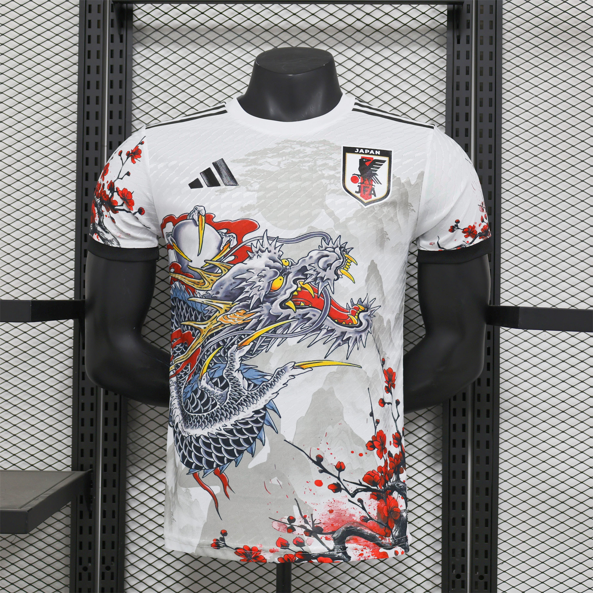 Japan 2024 White Dragon Special plum bossom Edition Jersey - Player Version - JerseysGala