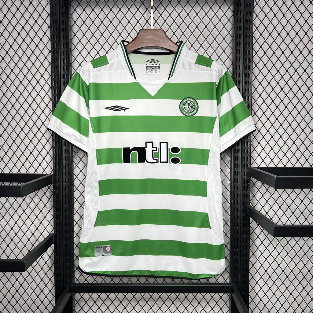 Retro Celtic 2001-03 Home Stadium Jersey - JerseysGala