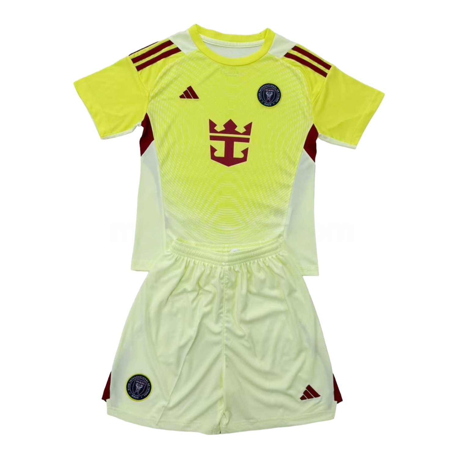 INT M.A.M 2025 Light Yellow Goalkeeper Men's Adult Jersey Set - Fans Version - JerseysGala