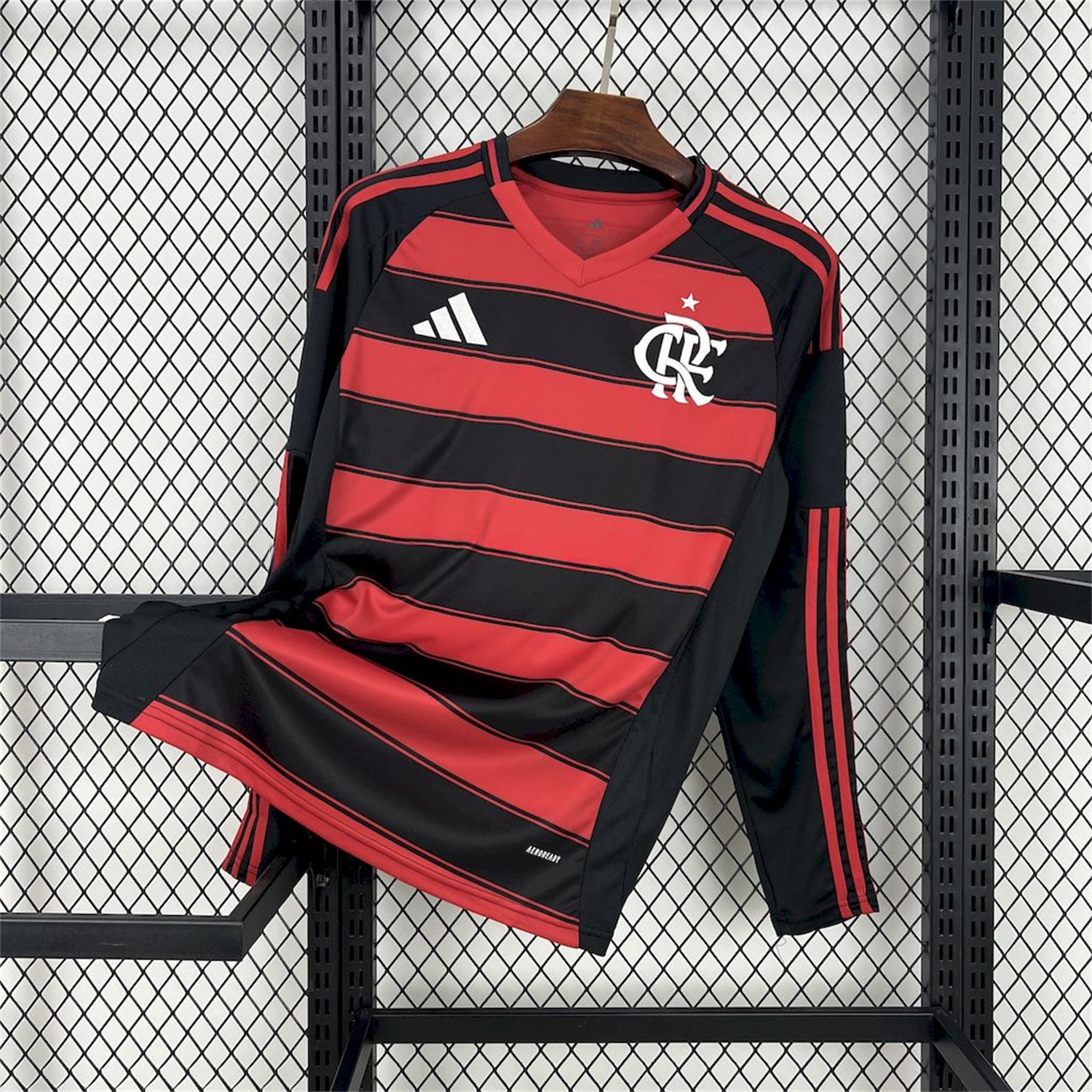 Flamengo 25-26 Home Unsponsored Long Sleeves Jersey - Fans Version - JerseysGala
