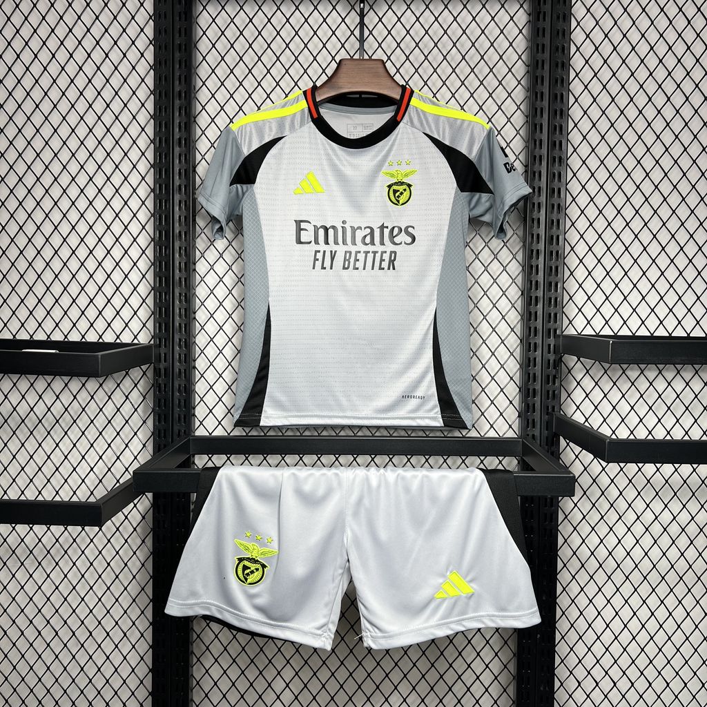 Benfica 24-25 Third Kids Kit - JerseysGala