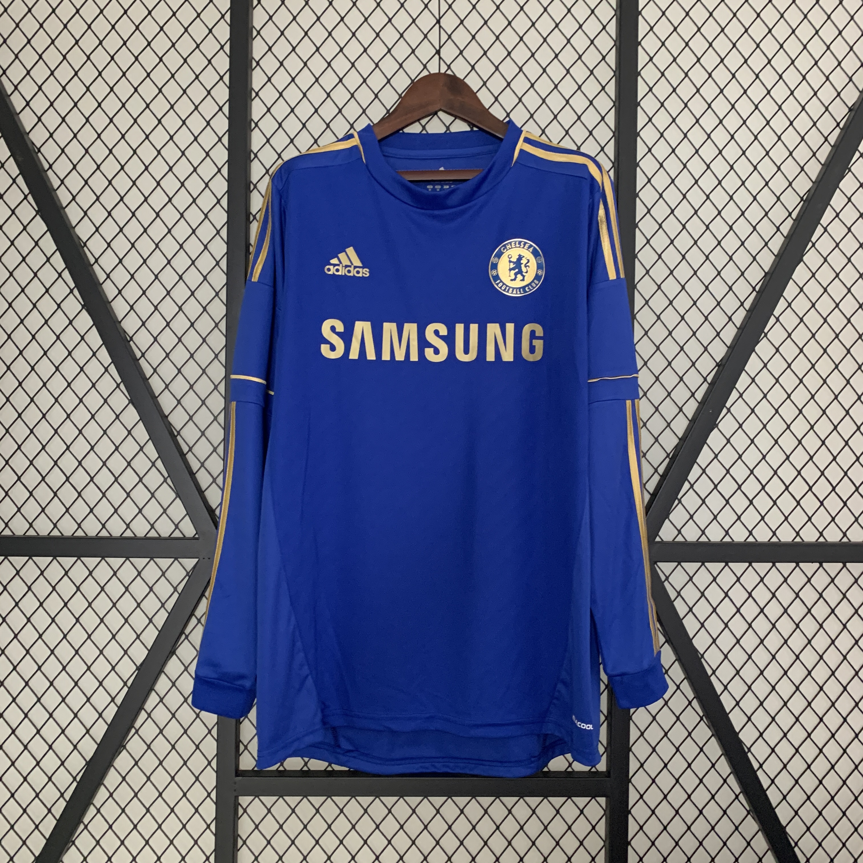 Retro C.H.E.L.S.E.A 2012-13 Home Stadium Long Sleeve Jersey - JerseysGala