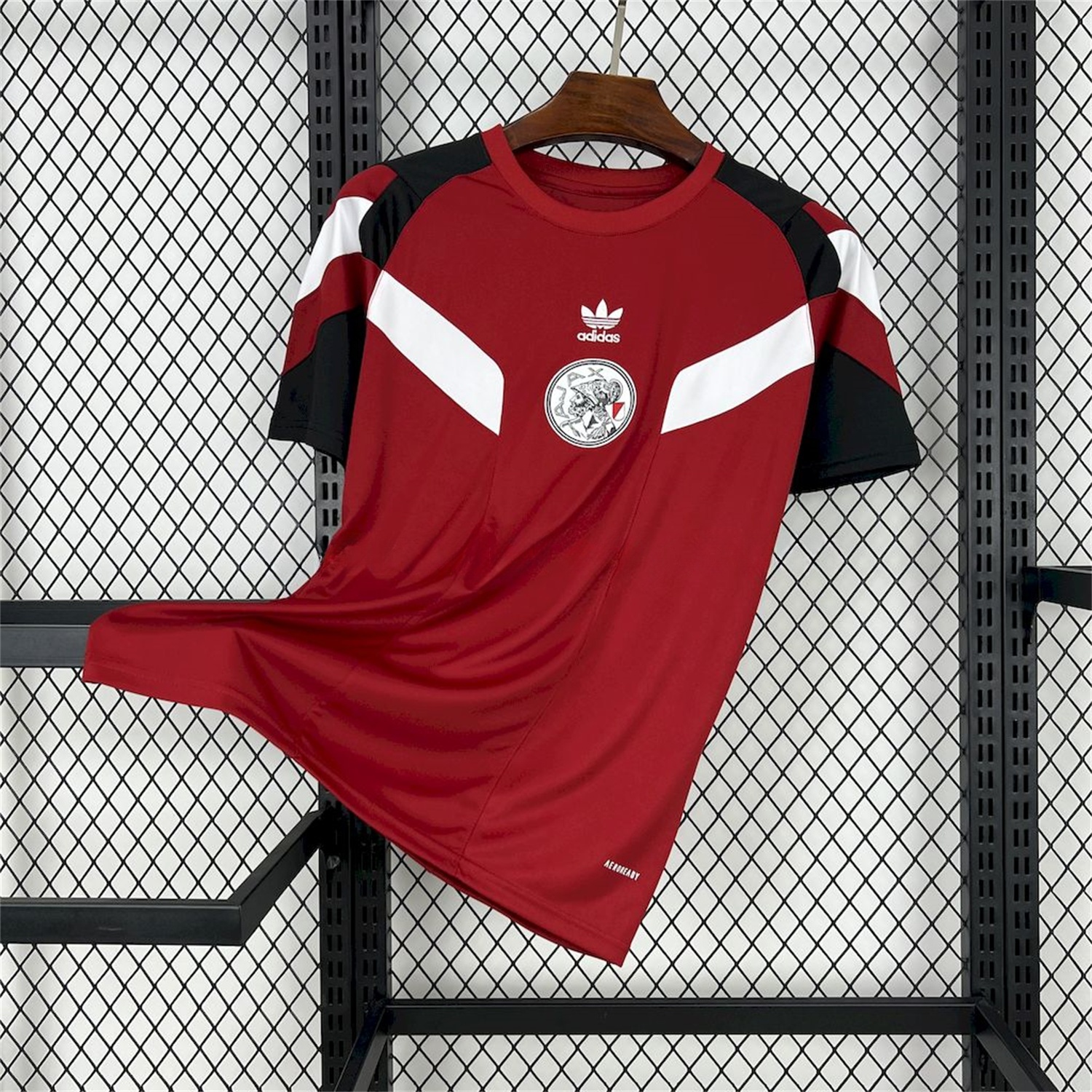 Ajax 24-25 Originals LFSTLR Red T-shirt - Fans Version - JerseysGala
