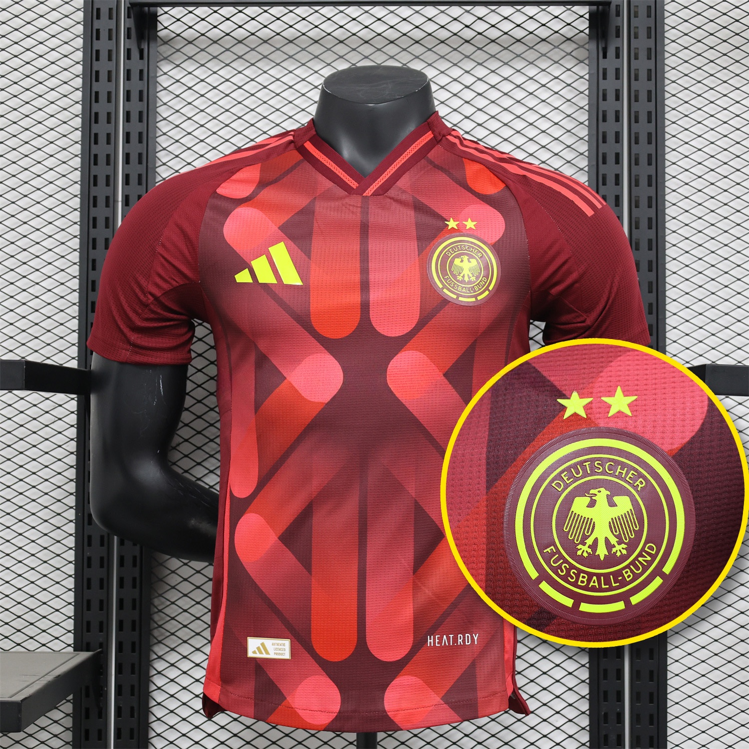 Germany 2025 Women's Euro Away Jersey - Men's Player Version - JerseysGala