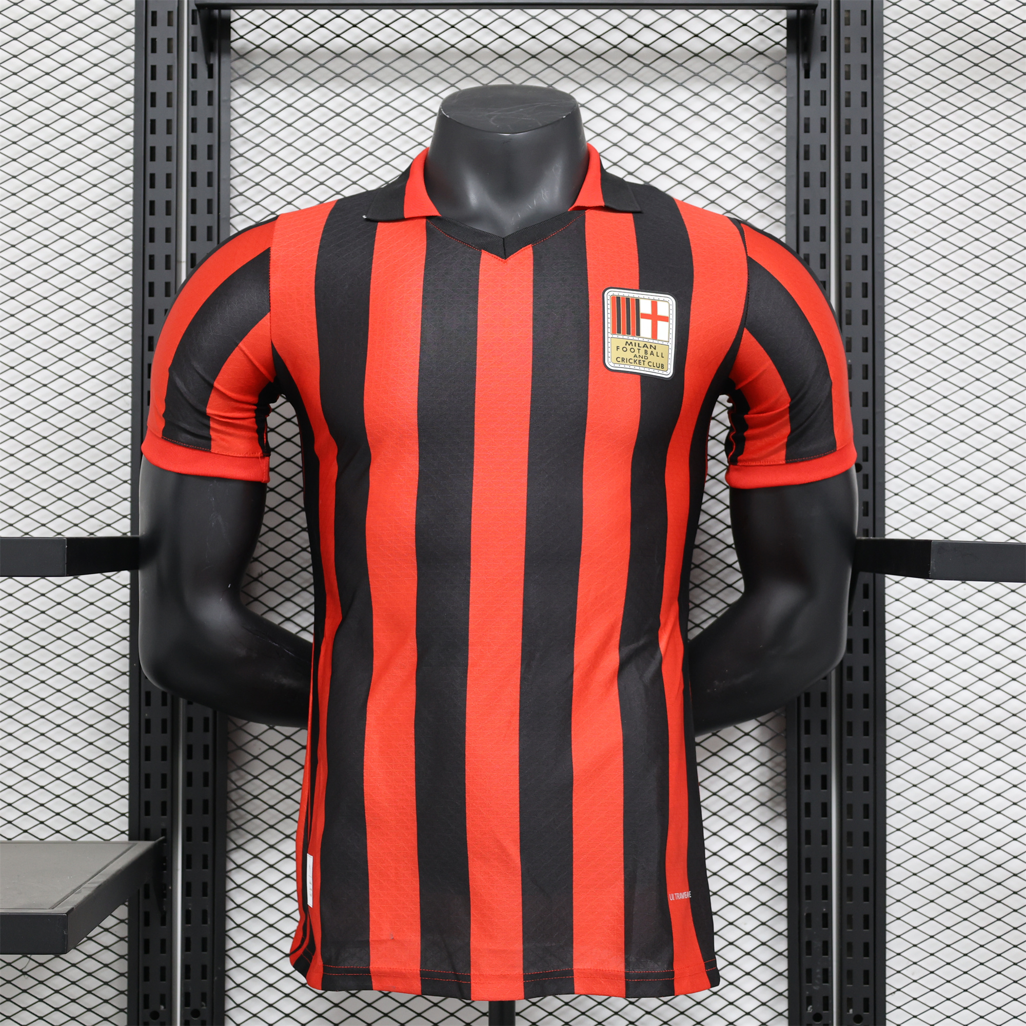 AC Milan 24-25 125th Anniversary Red Jersey - Player Version - JerseysGala