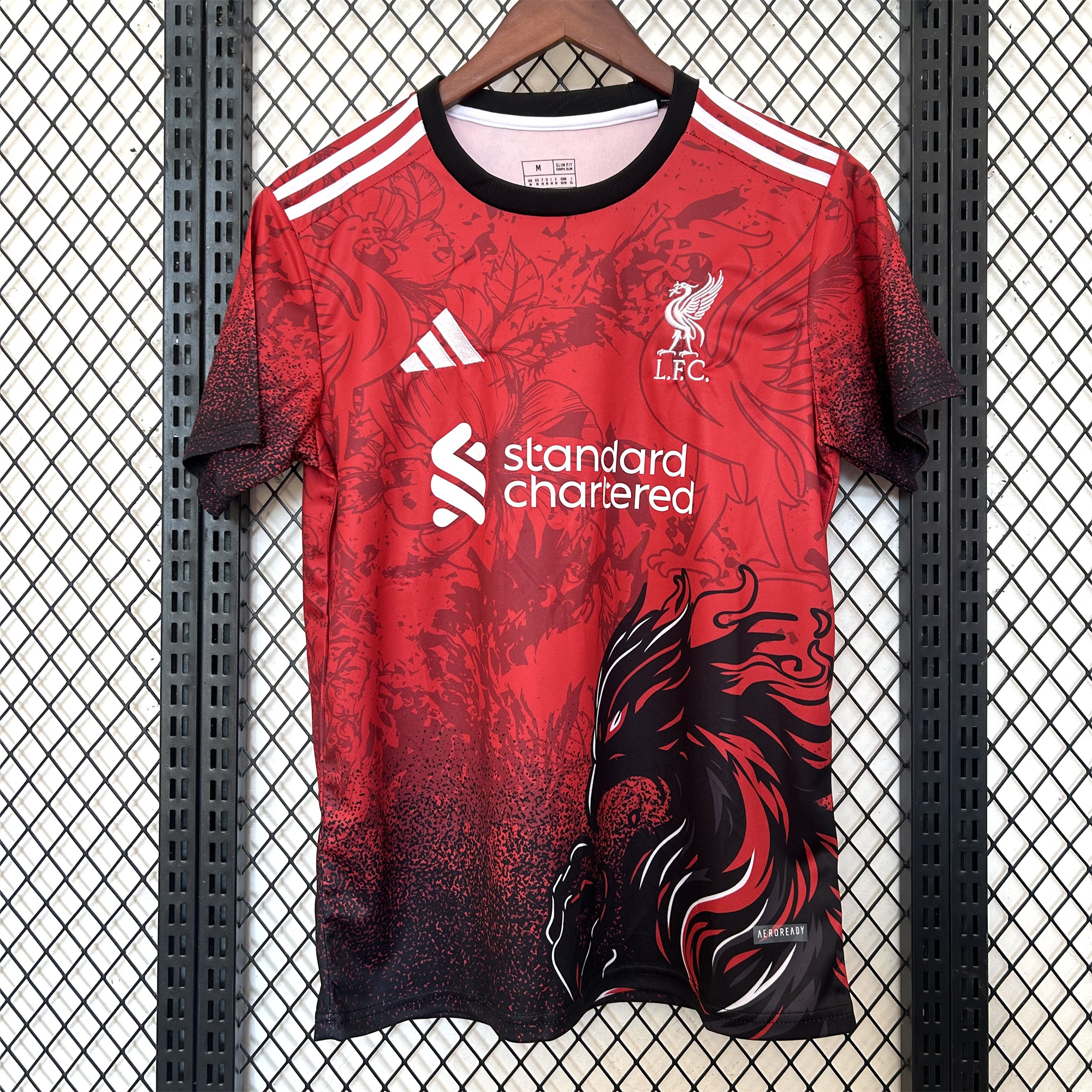 Liver.pool 24-25 Red Fire Phoenix Special Edition Jersey - Fans Version - JerseysGala