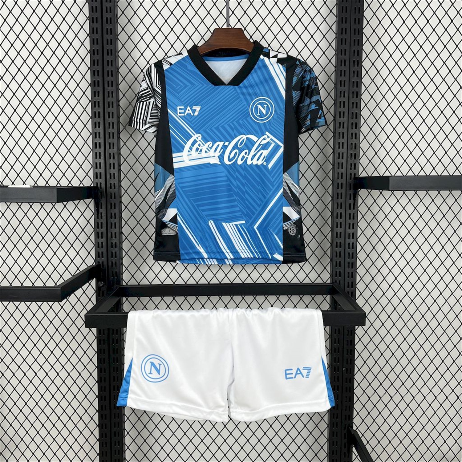 Napoli 24-25 Pre-Match Training Kids Kit - JerseysGala