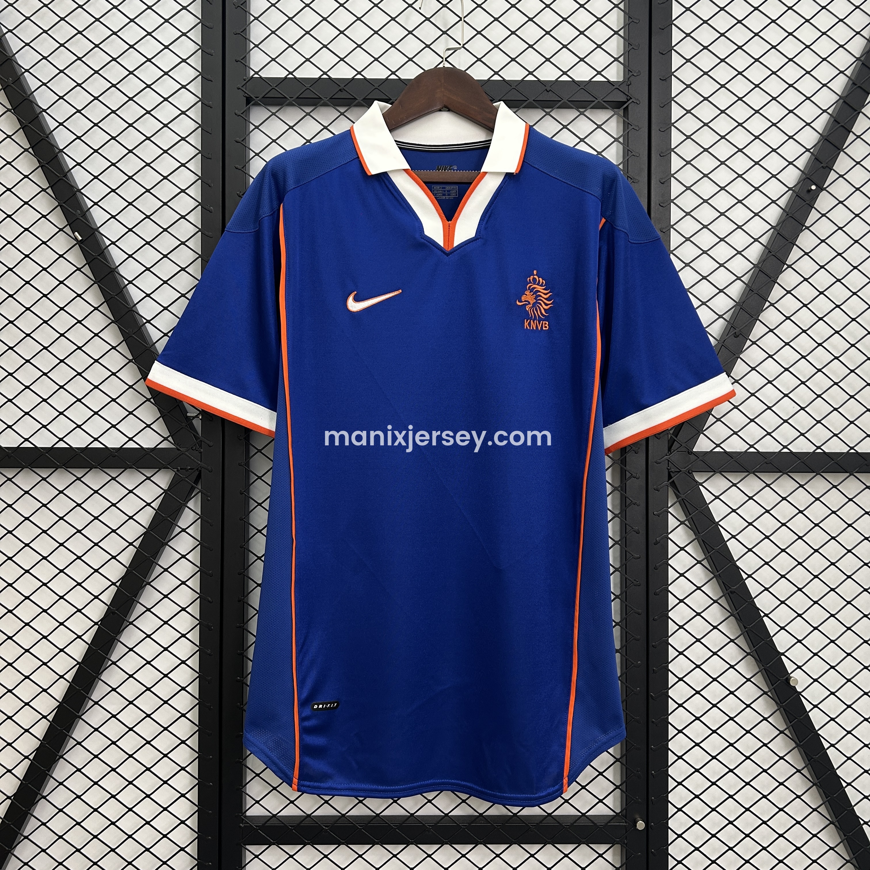 Retro Netherlands 1998 Away Jersey - JerseysGala