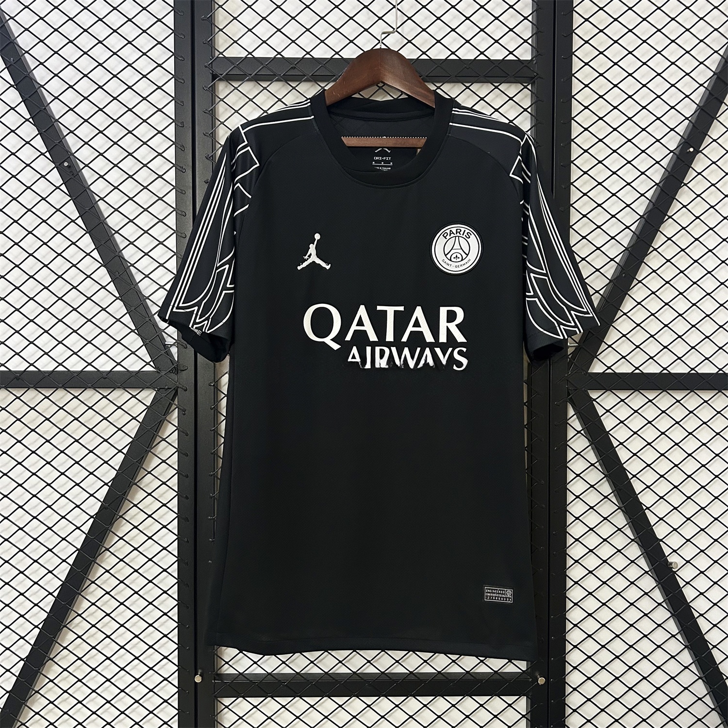 Paris Saint-Germain PSG 24-25 Fourth Black Jersey - Fans Version - JerseysGala