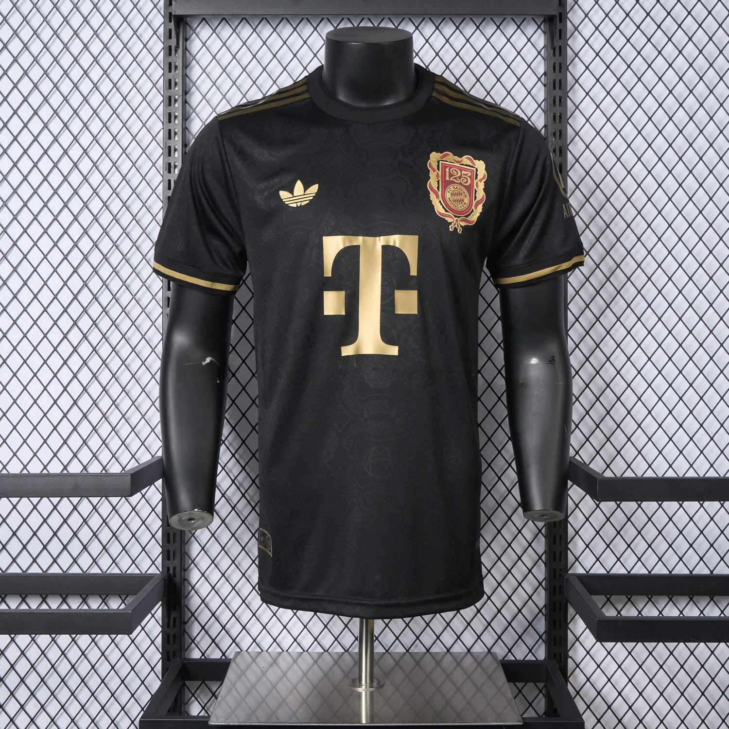 Bayern Munich 2025 Black 125th Anniversary Jersey - Player Version - JerseysGala
