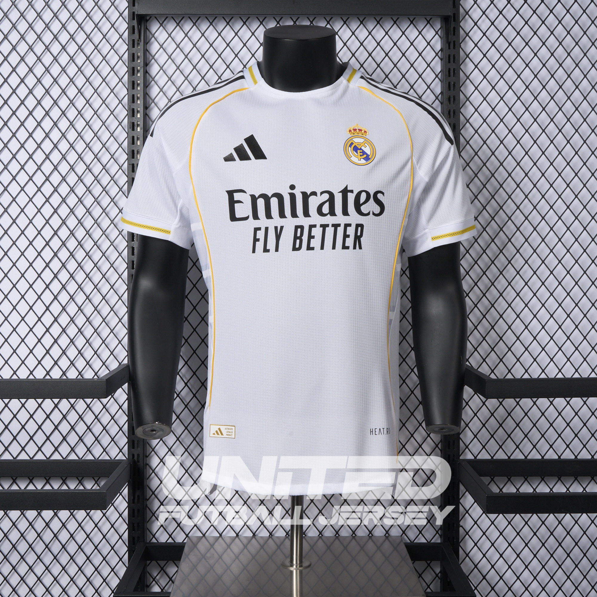 Real Madrid 25-26 Home Jersey (Informal-release Version) - Player Version - JerseysGala