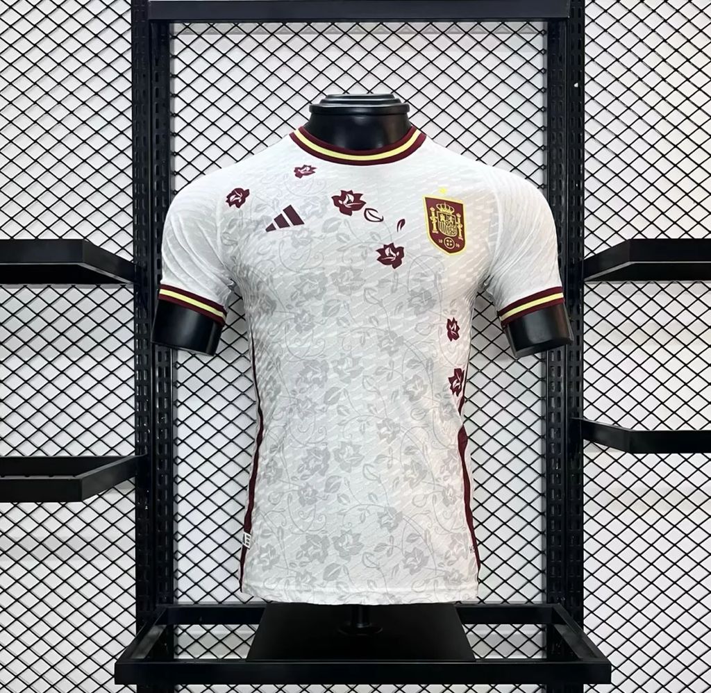 Spain 2024 White Special Edition Jersey - Player Version - JerseysGala