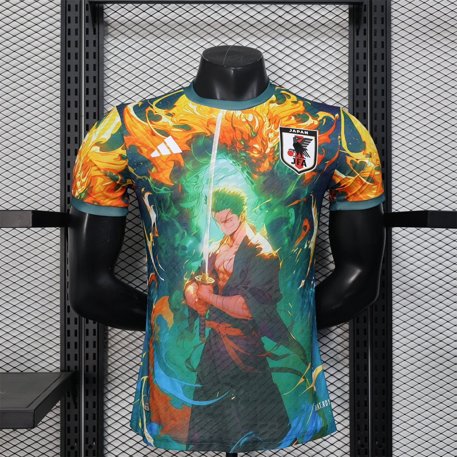 Japan 25-26 Roronoa Zoro Green Special Jersey - Player Version - JerseysGala