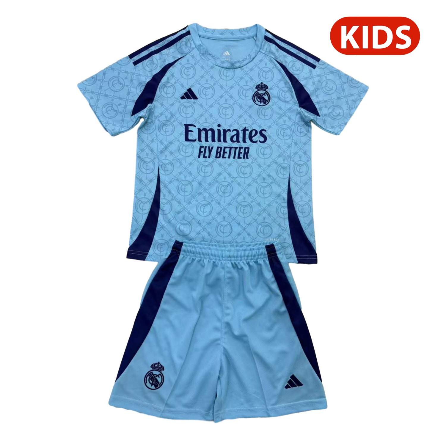 Real Madrid 25-26 Blue Concept Kids Kit - JerseysGala