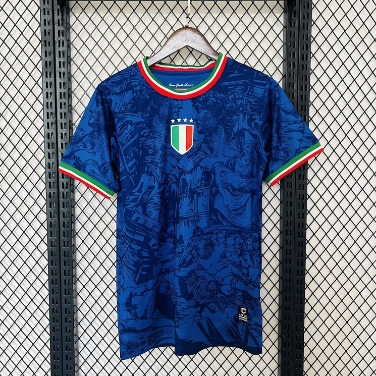 Italy 2024 Blue Special Edition Jersey - Fans Version - JerseysGala