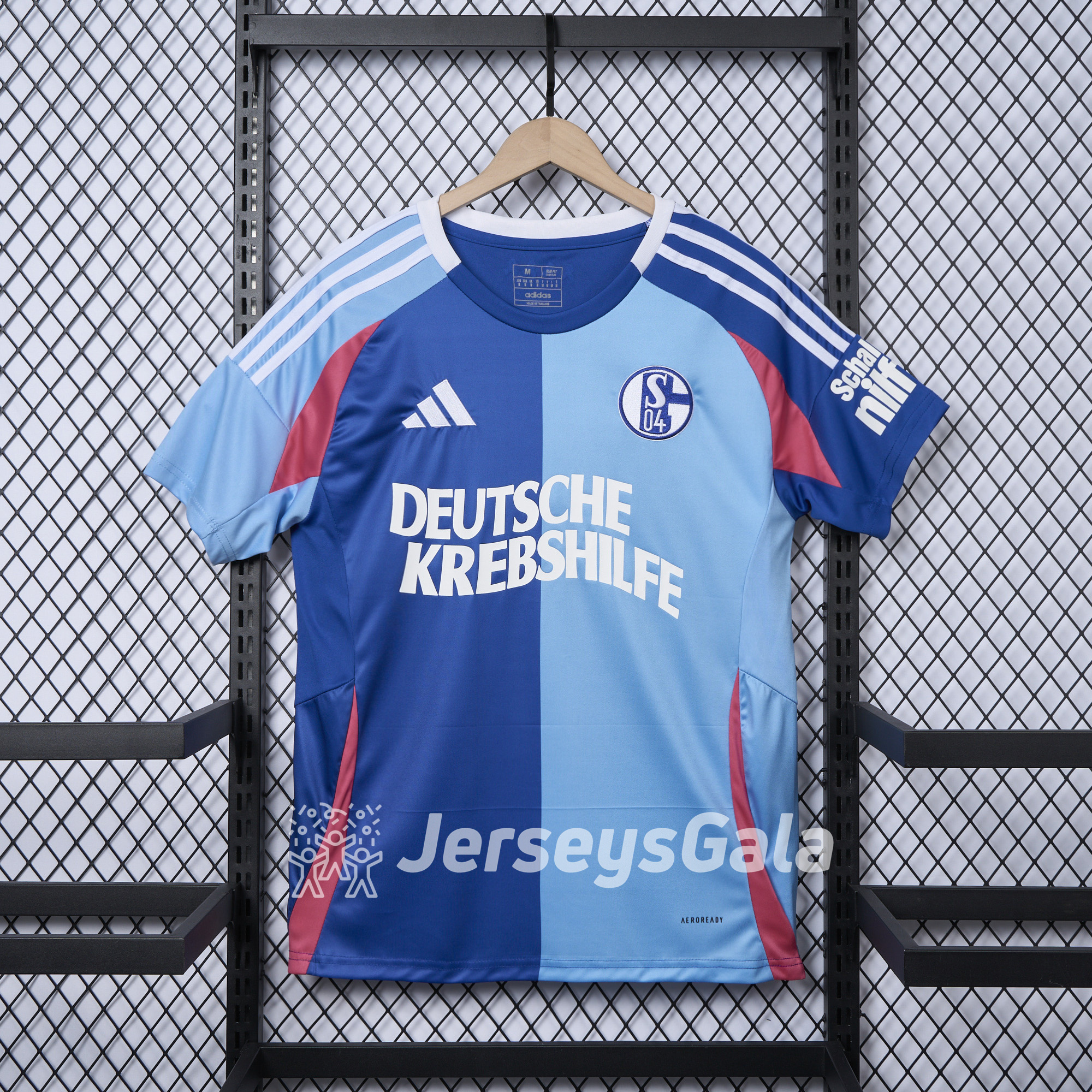 Schalke 04 24-25 German Cancer Aid Special Jersey - Fans Version - JerseysGala