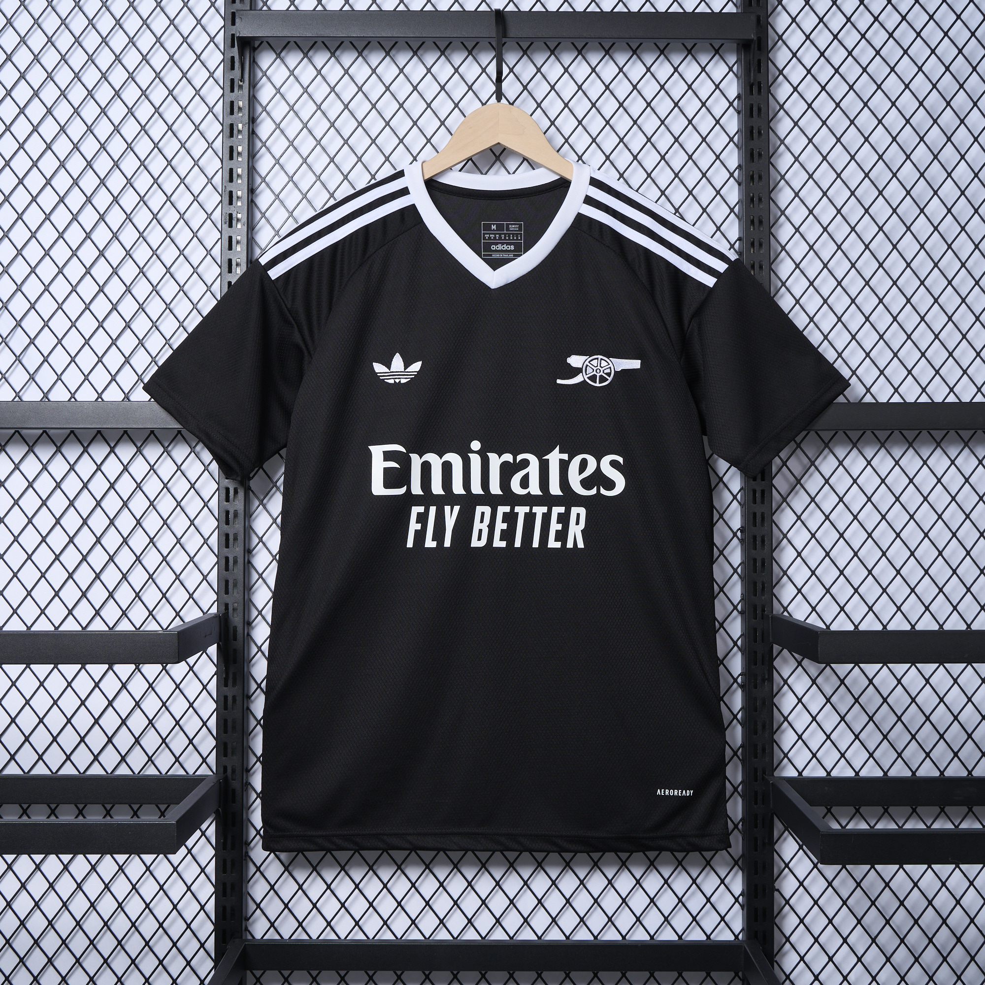 Arsenal 24-25 Black Goalkeeper GK Third Jersey - Fans Version - JerseysGala