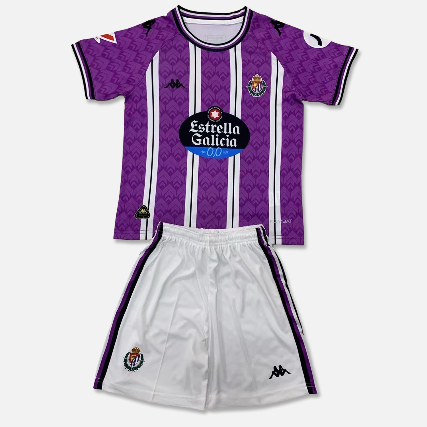 Real Valladolid 24-25 Home Kids Kit - JerseysGala