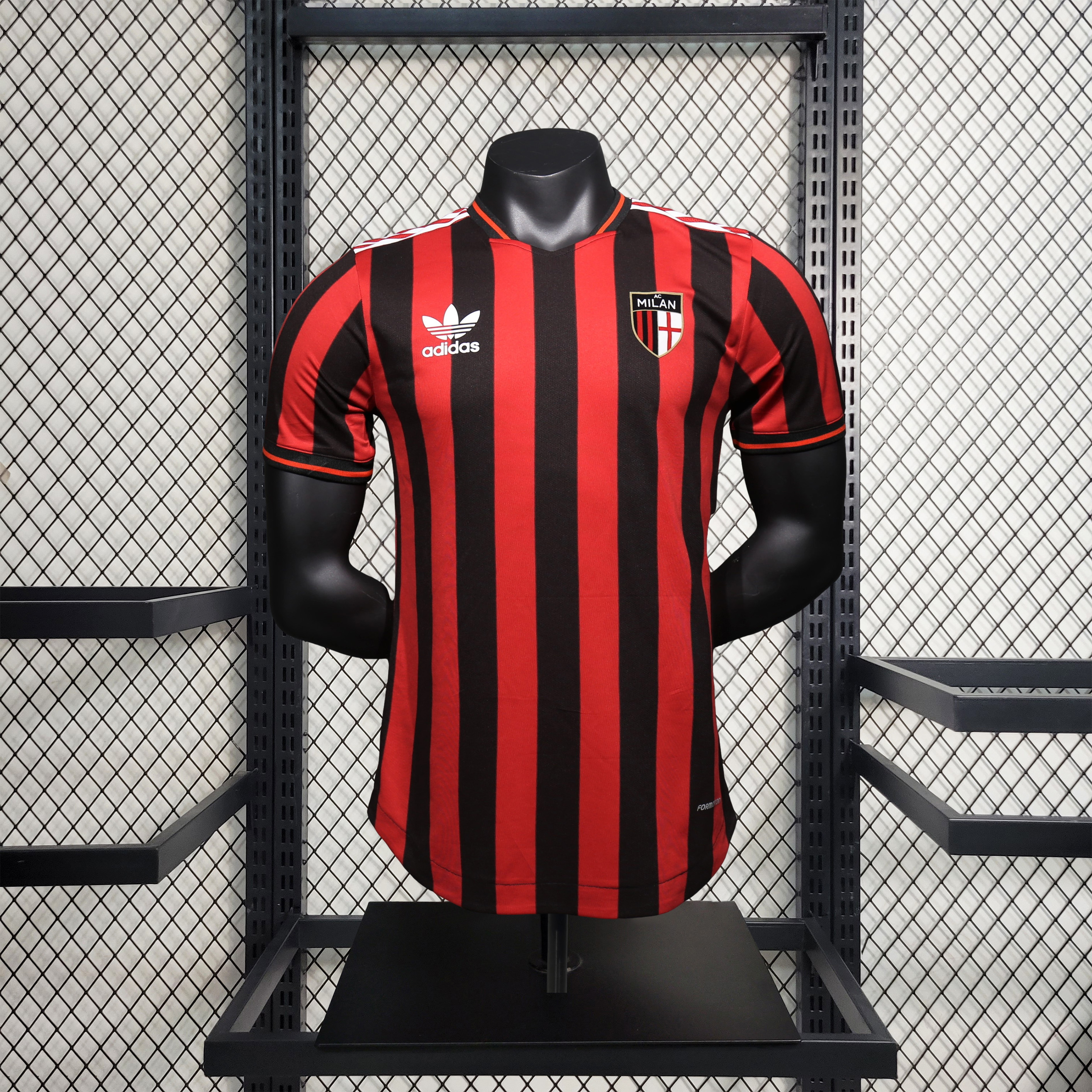 AC Milan 24-25 Trefoil Vintage Unsponsored Special Jersey - JerseysGala