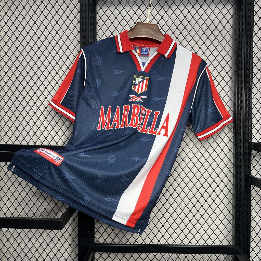 Retro Atletico Madrid 1998-99 Away Jersey - JerseysGala