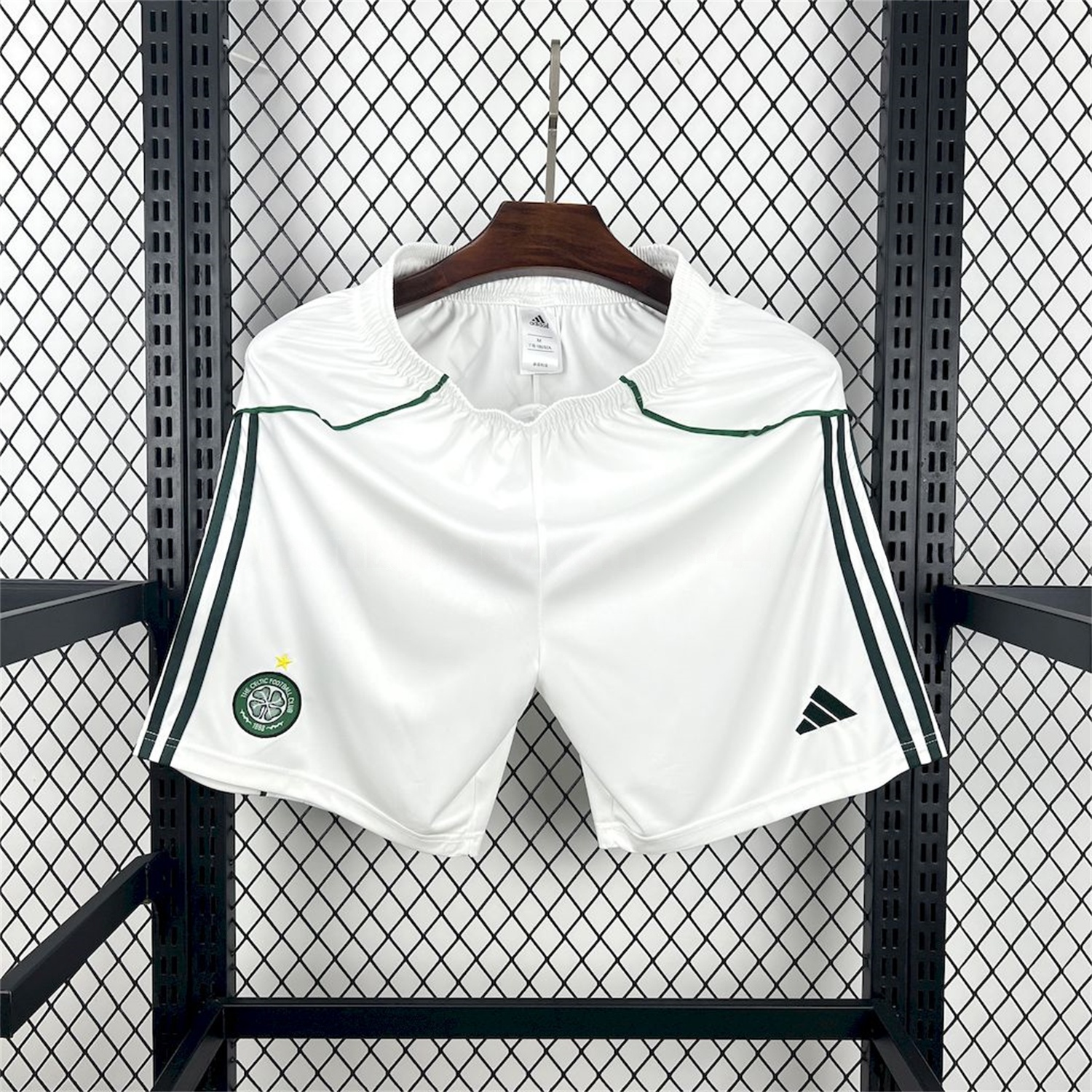 Celtic 25-26 Home White Shorts - Fans Version - JerseysGala