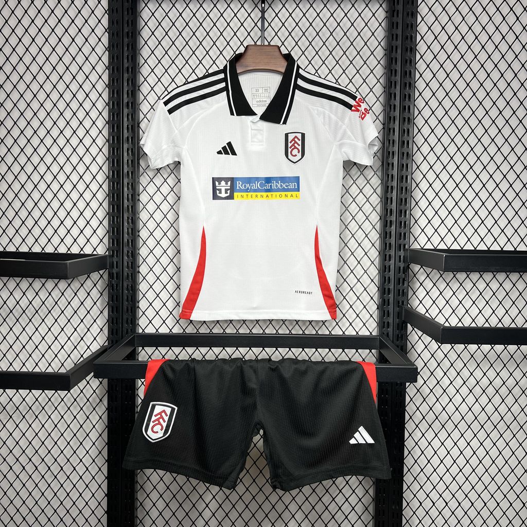 Fulham 24-25 Home Stadium Kids Kit - JerseysGala