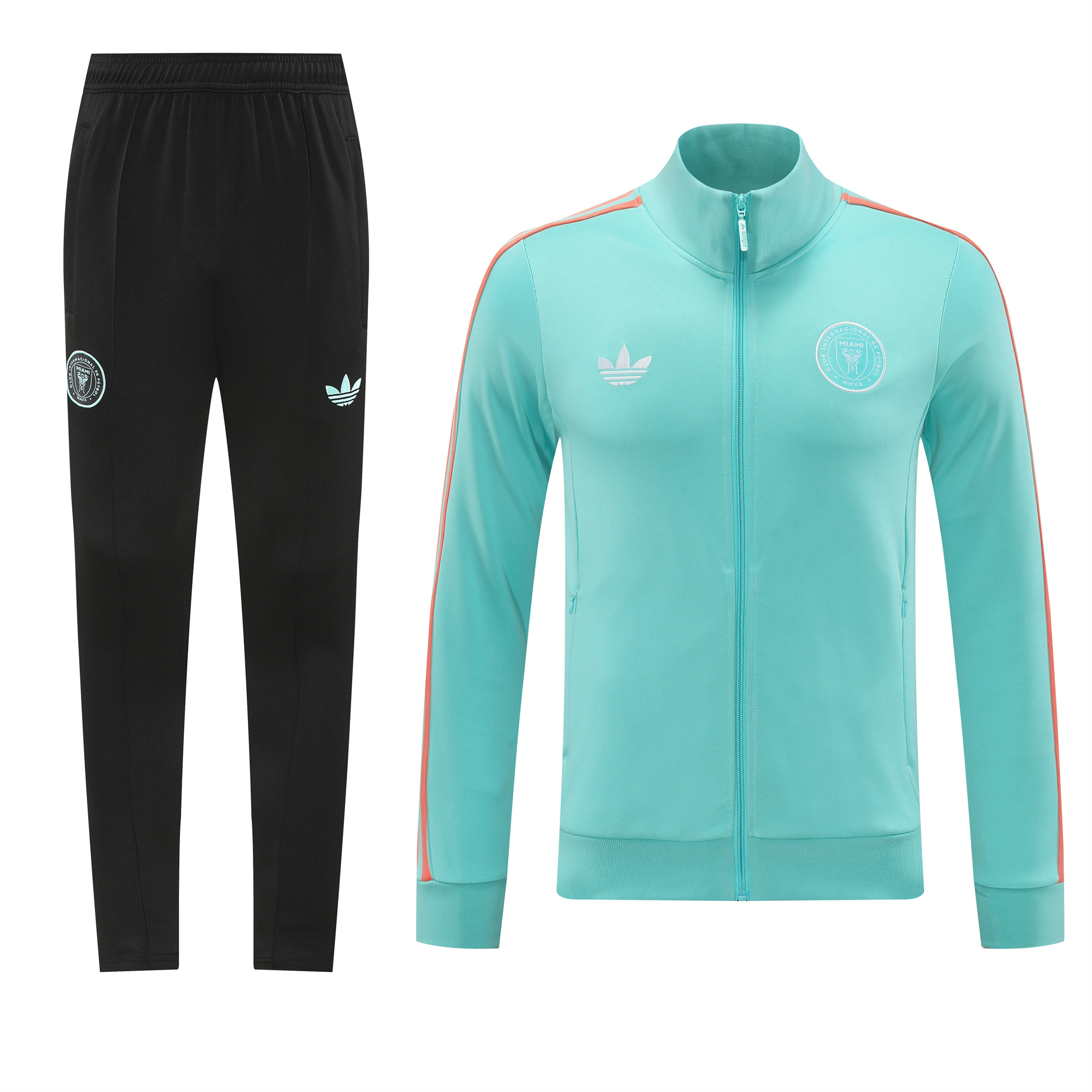 INT M.A.M 24-25 Jacket Training Tracksuit - Cyan-blue - JerseysGala