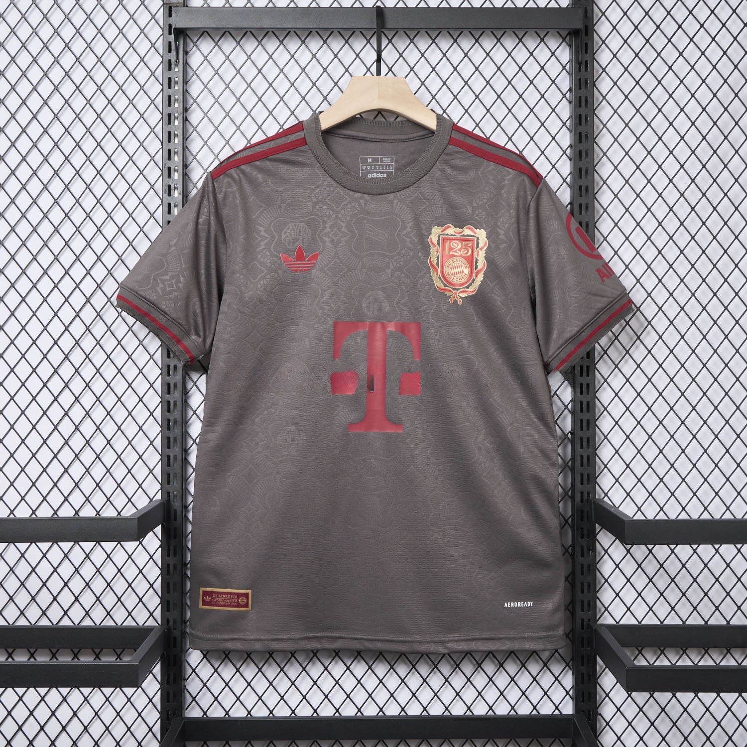 Bayern Munich 2025 Grey 125th Anniversary Jersey - Fans Version - JerseysGala