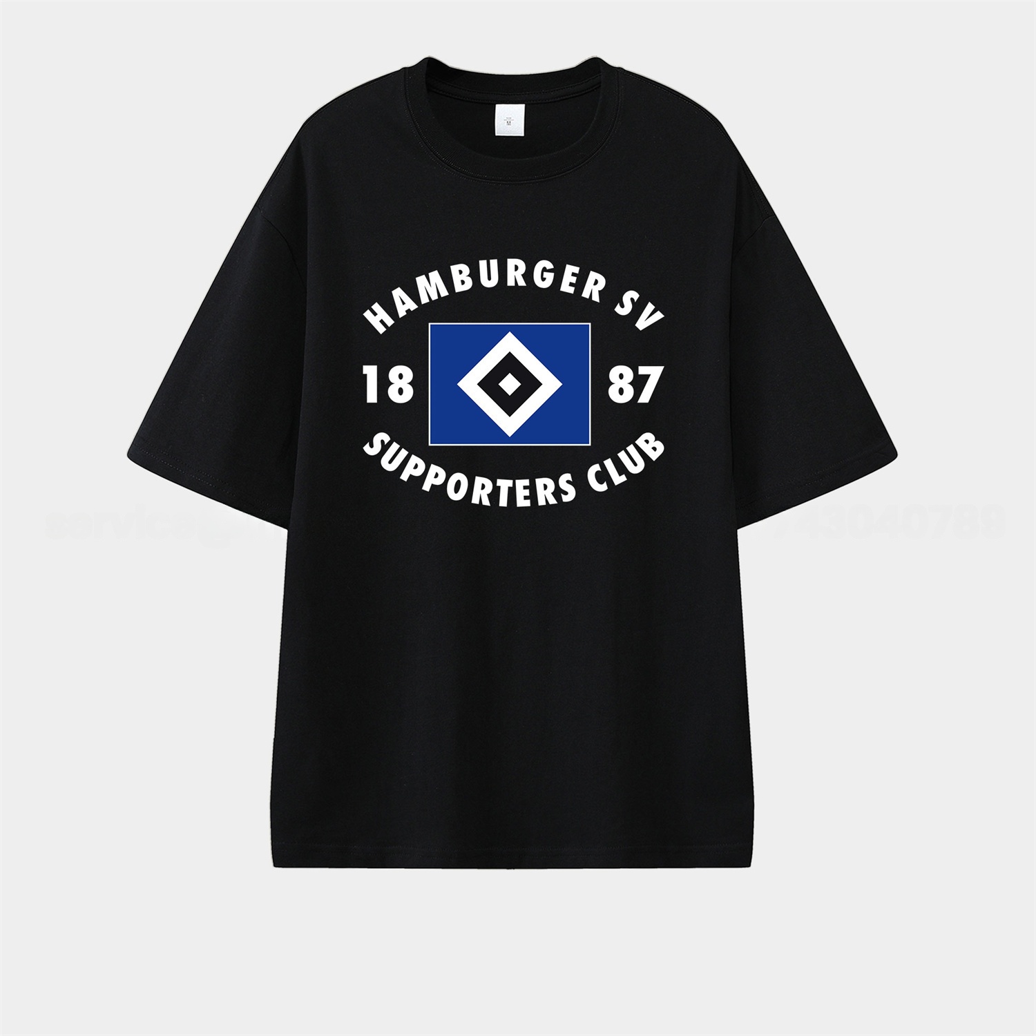 Hamburger SV 1887 Supporters Club Unisex Pure Cotton T-shirt - JerseysGala