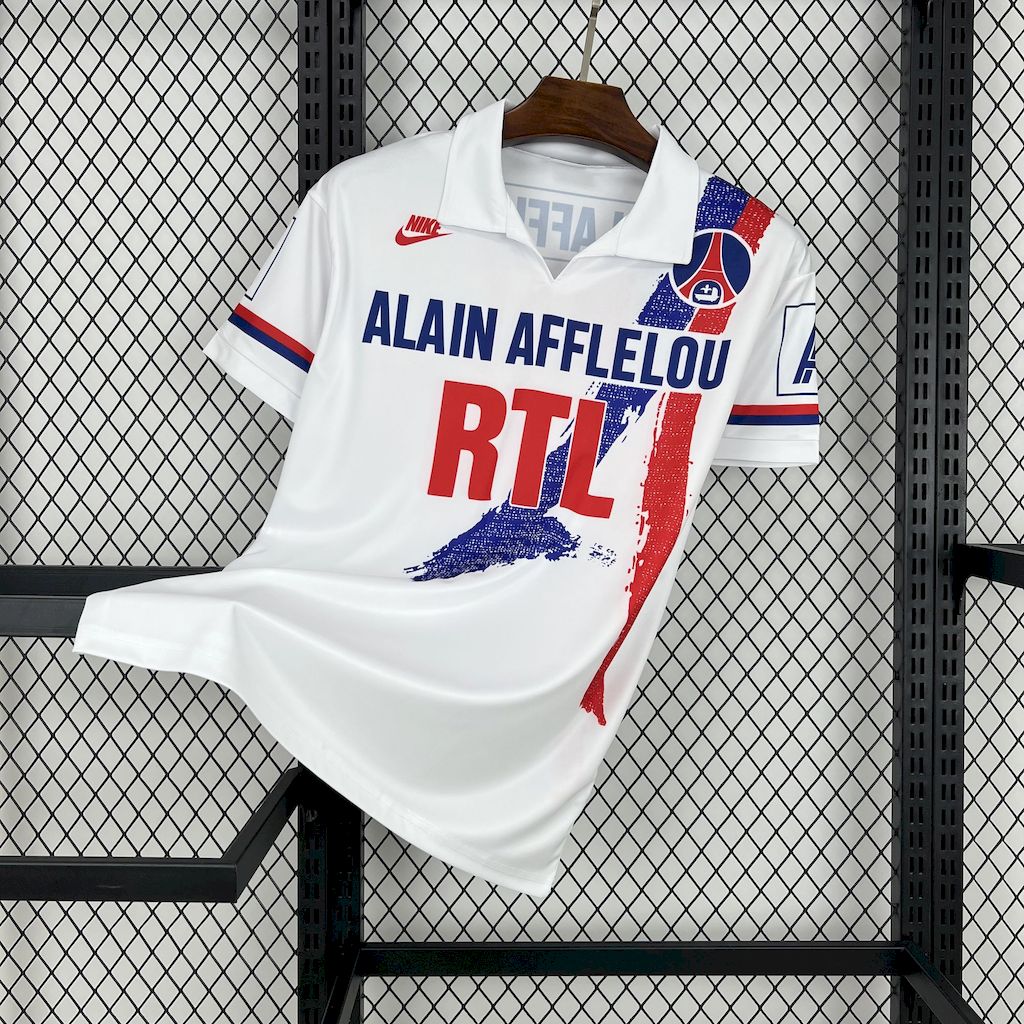 Retro Paris Saint-Germain PSG 1990-91 Home Jersey - JerseysGala
