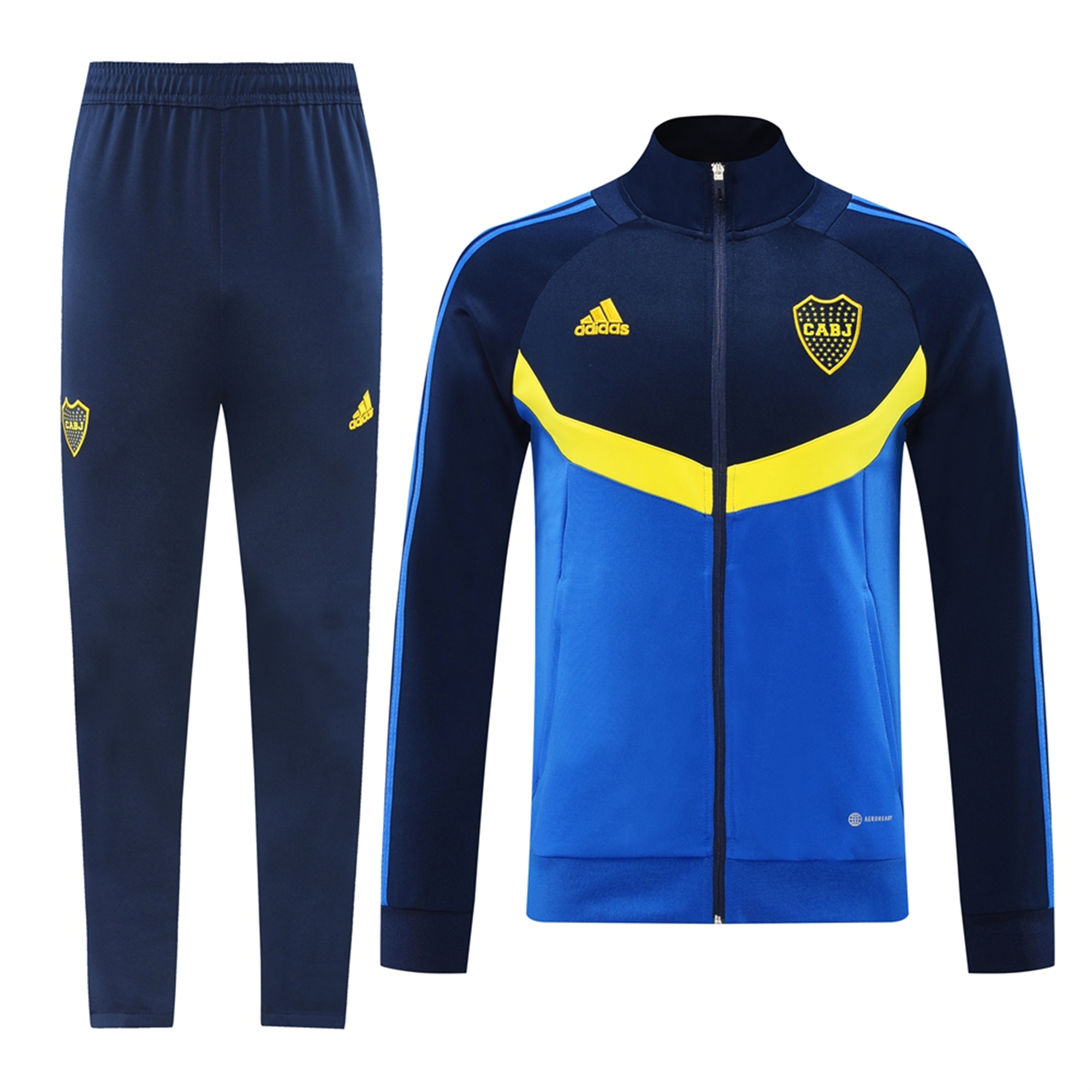 Boca Juniors 24-25 Jacket Training Tracksuit - Blue - JerseysGala