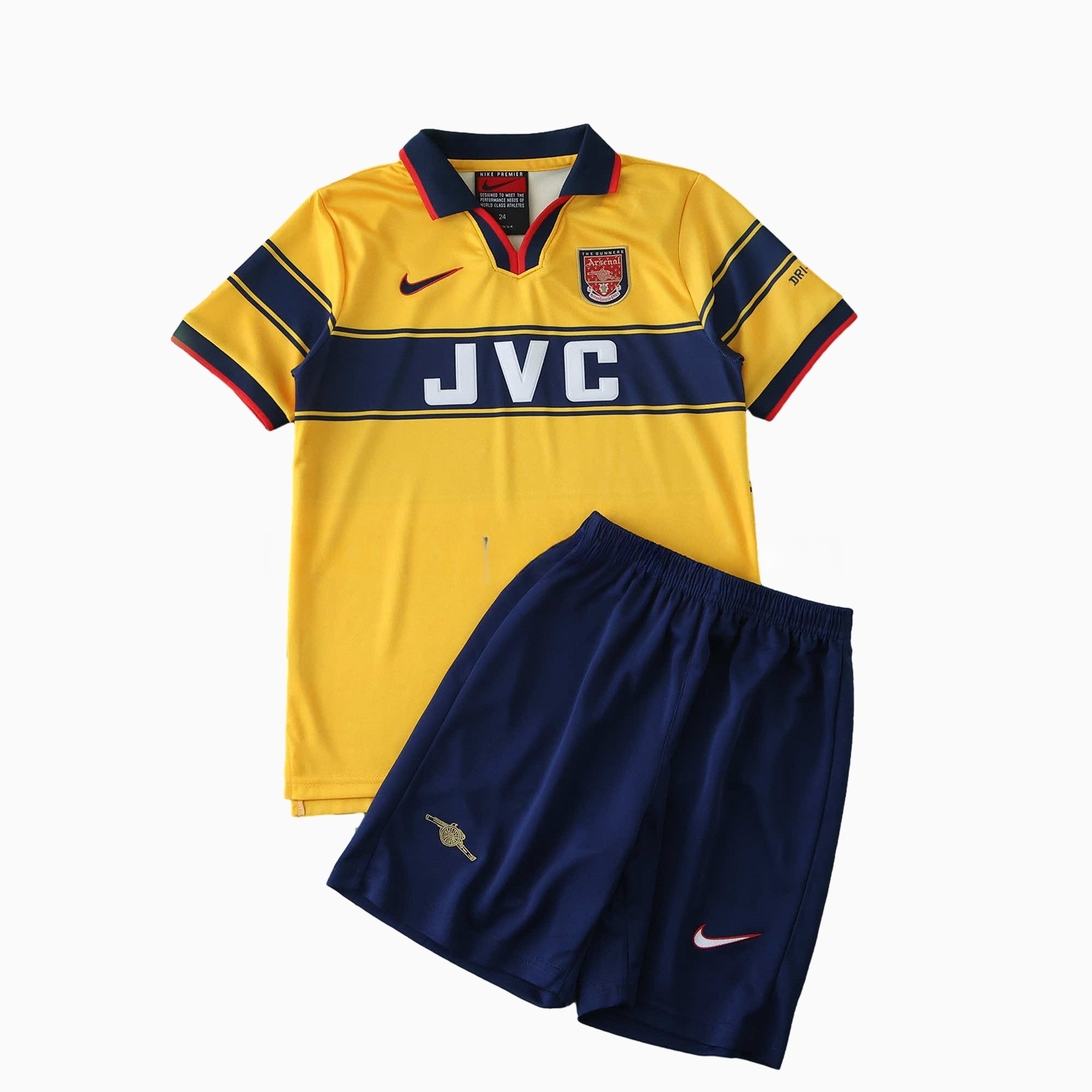 Retro Arsenal 1997-99 Away Kids Kit - JerseysGala