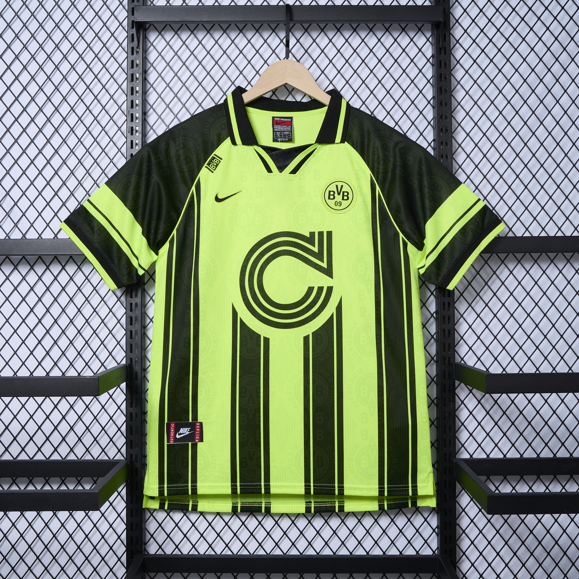 Retro Dortmund 1996-97 European Home Jersey - JerseysGala