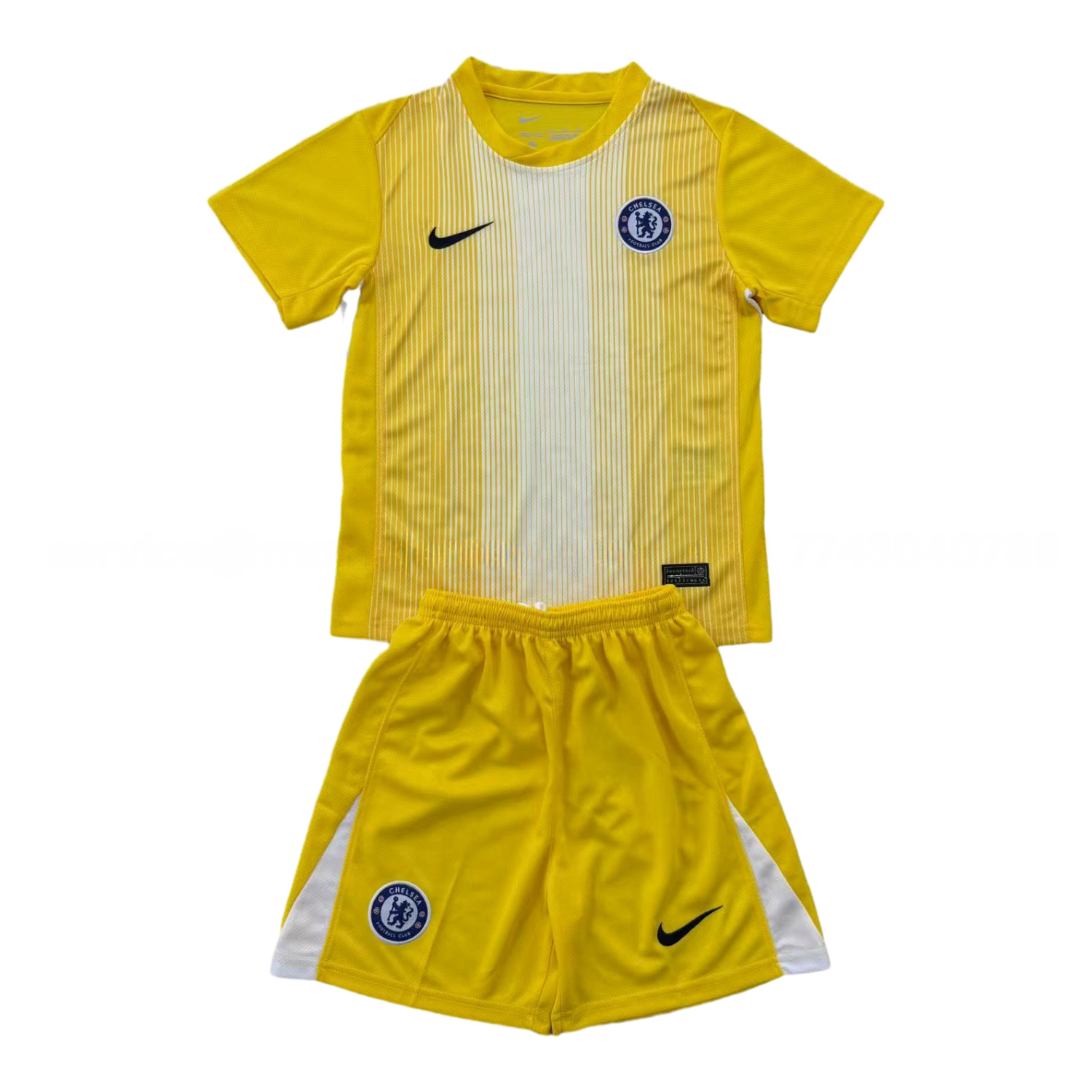 C.H.E.L.S.E.A 25-26 Yellow Goalkeeper Men's Adult Jersey Set - Fans Version - JerseysGala