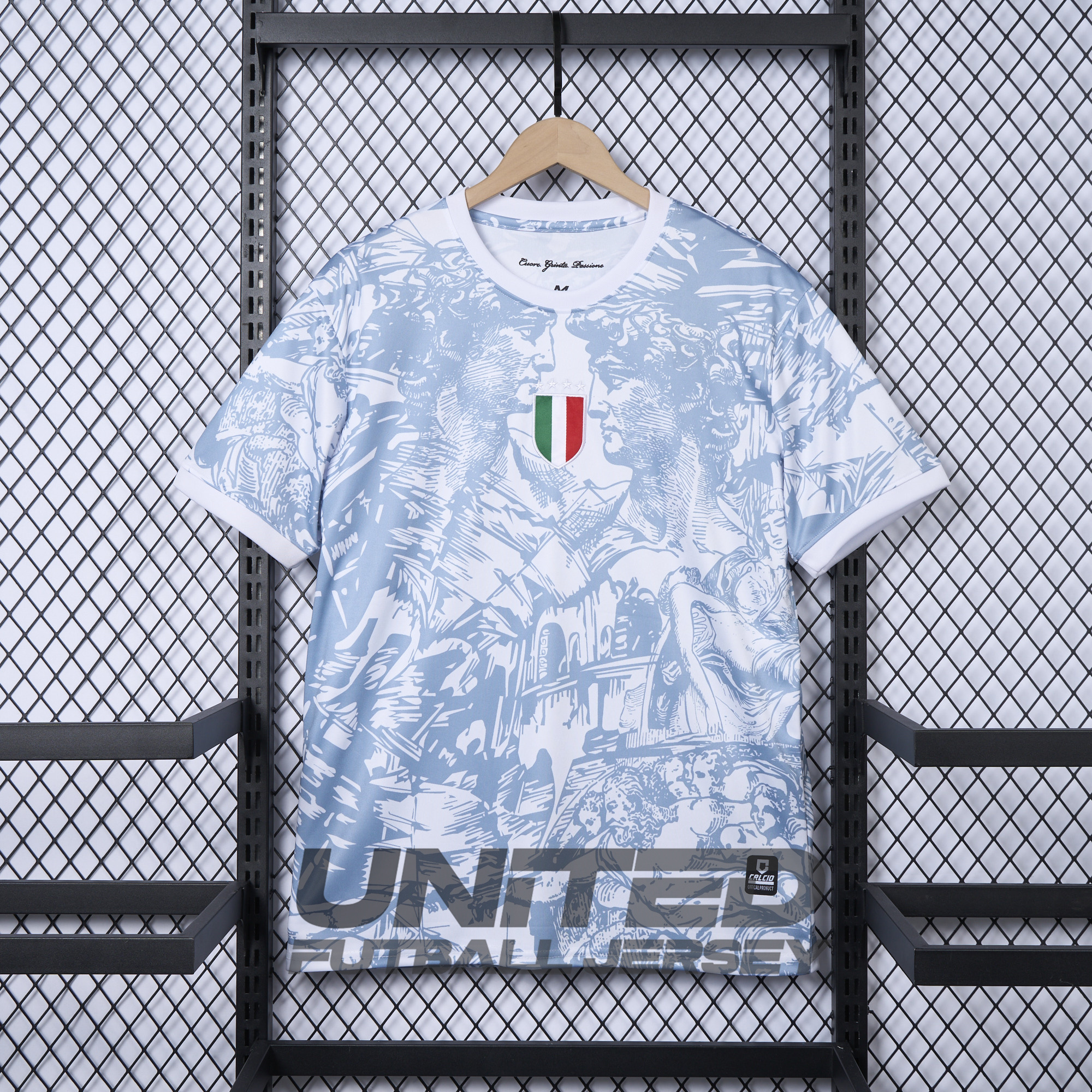 Italy 2024 White Special Edition Jersey - Fans Version - JerseysGala