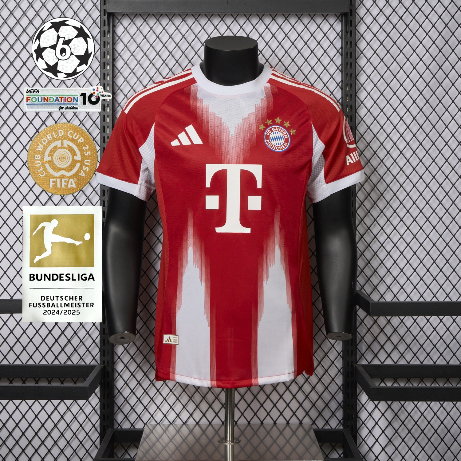Bayern Munich 25-26 Home Red Jersey - Player Version - JerseysGala