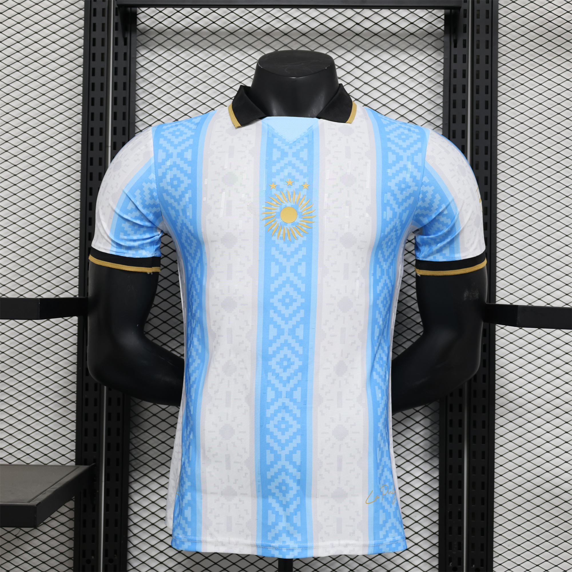 Argentina 2024-25 COMMA Messi Jersey - Player Version - JerseysGala