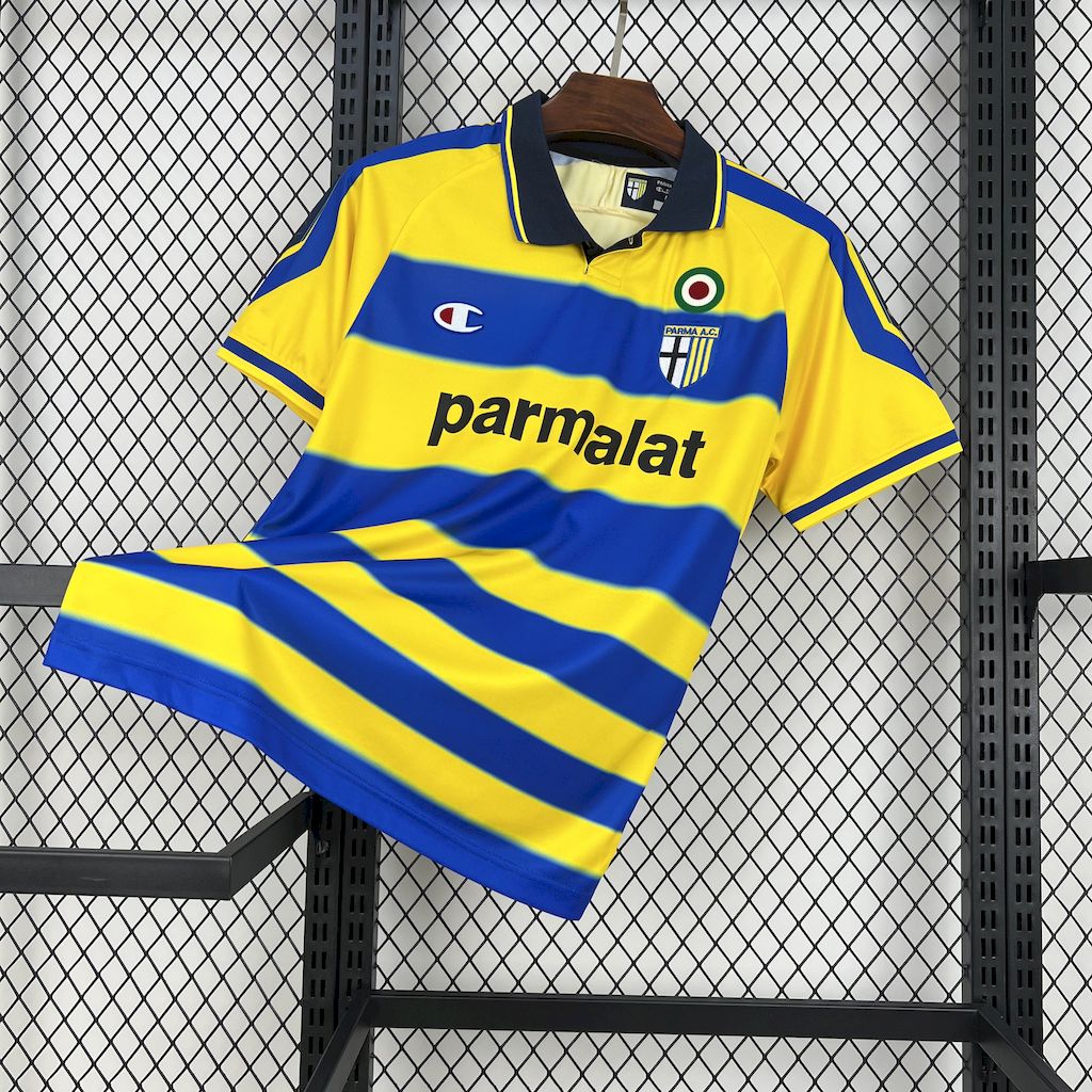 Retro Parma 1999-00 Home Jersey - Fans Version - JerseysGala