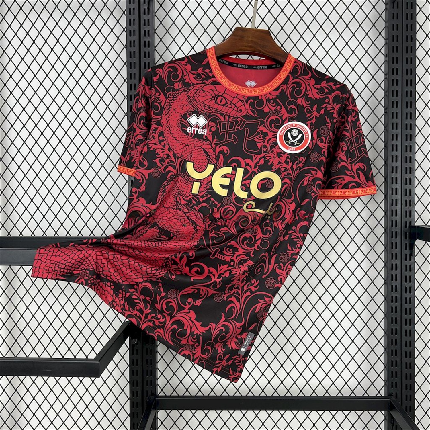 Sheffield United 24-25 Pre-Match Chinese New Year Jersey - Fans Version - JerseysGala