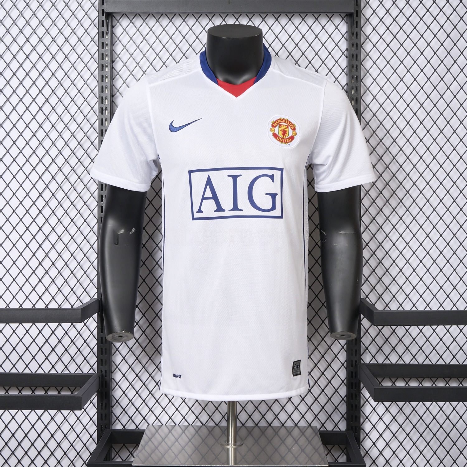Retro Manchester United 2008-09 Away Jersey - Player Version - JerseysGala