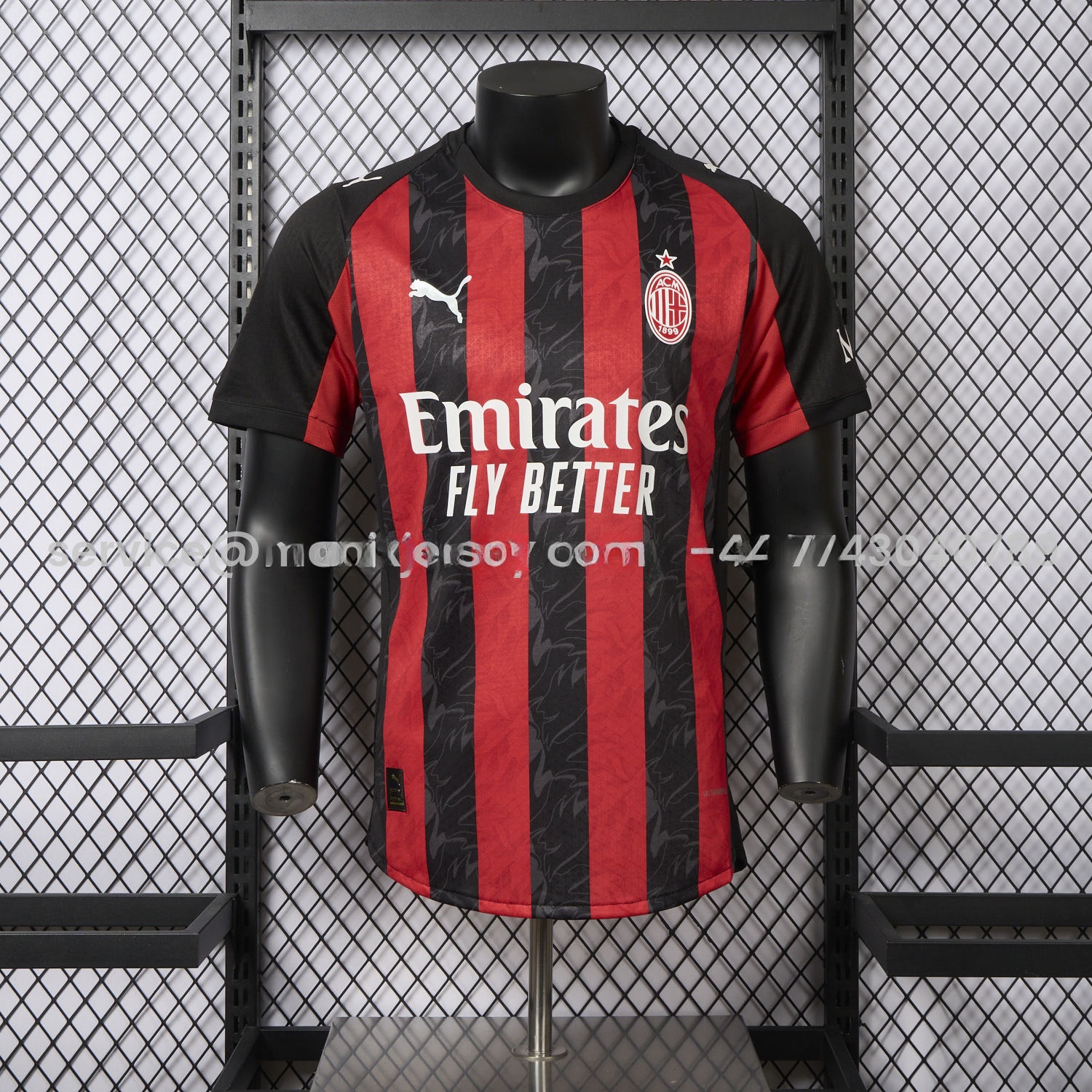 AC Milan 25-26 Home Jersey - Player Version - JerseysGala