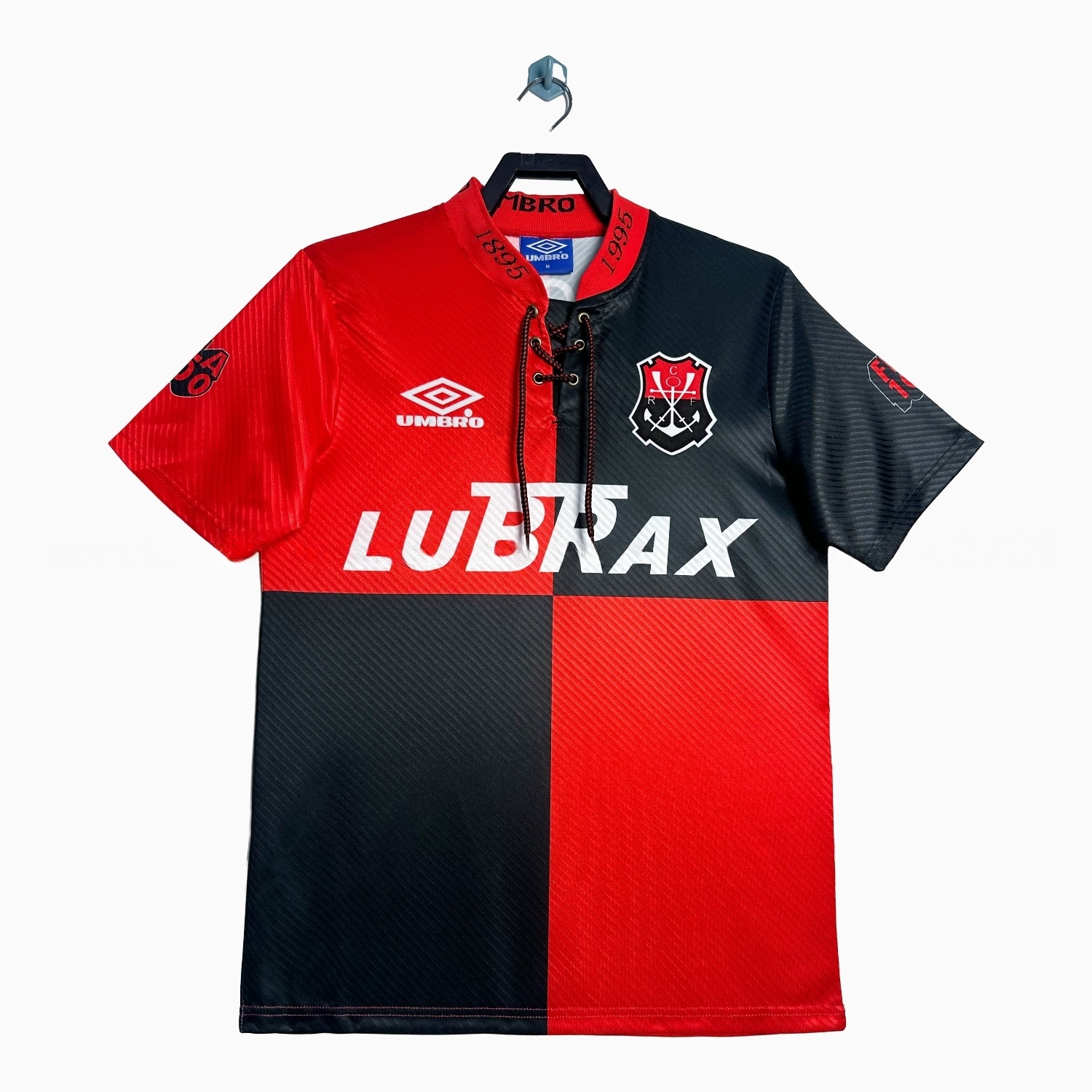 Retro Flamengo 1995 Centenary Anniversary Jersey with Printed Number 100 - JerseysGala