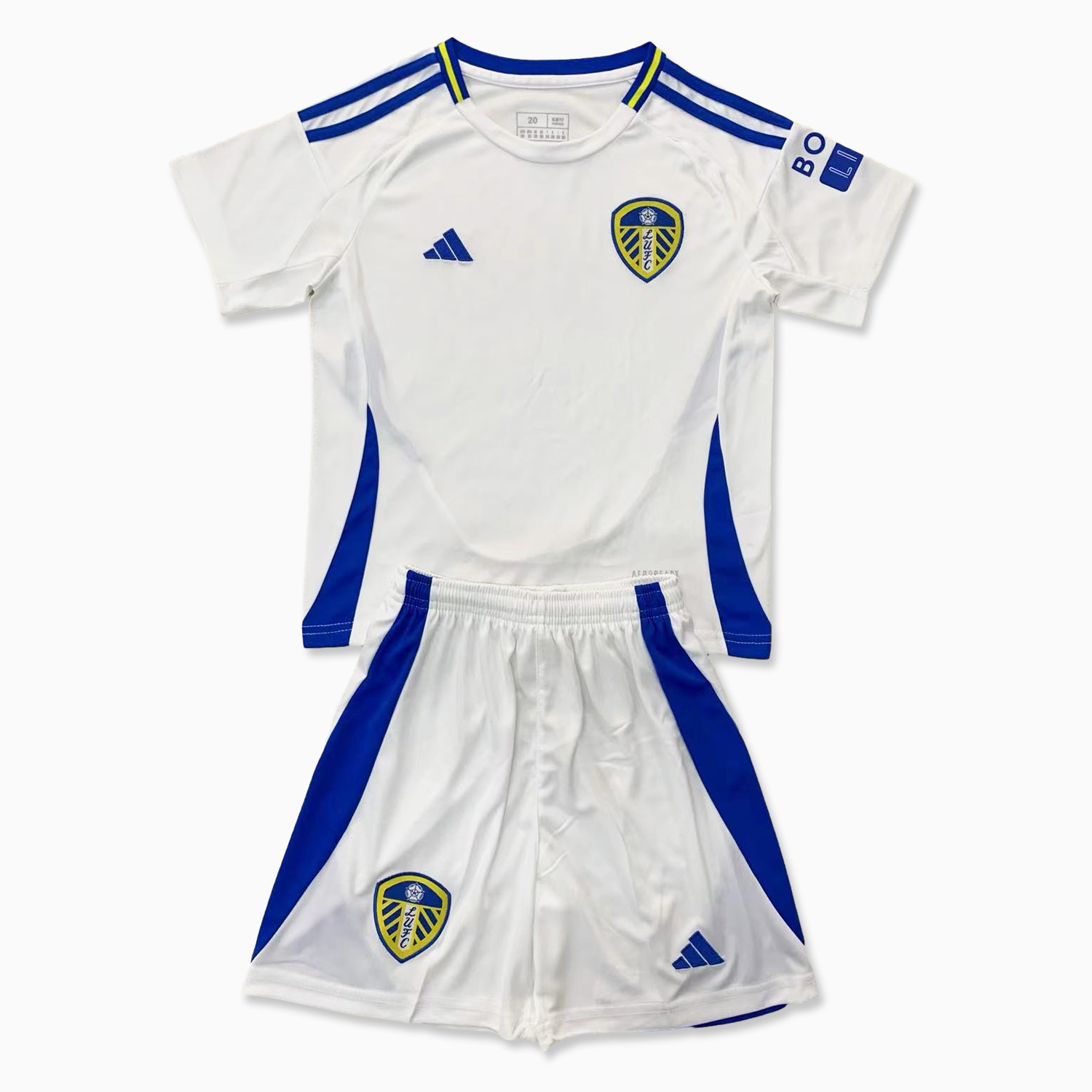 Leeds United 24-25 Home Kids Kit - JerseysGala