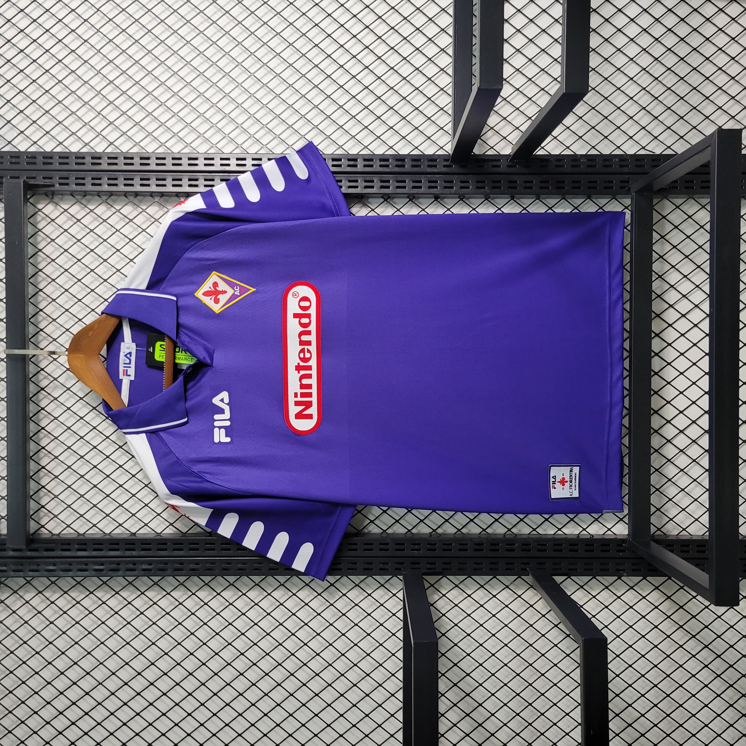Retro Fiorentina 1998-99 Home Stadium Jersey - JerseysGala