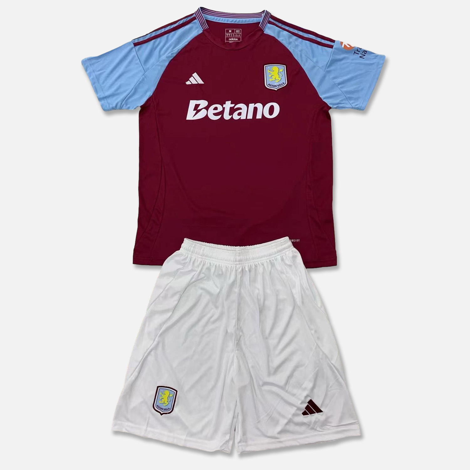 Aston Villa 24-25 Home Men's Adult Jersey Set - Fans Version - JerseysGala