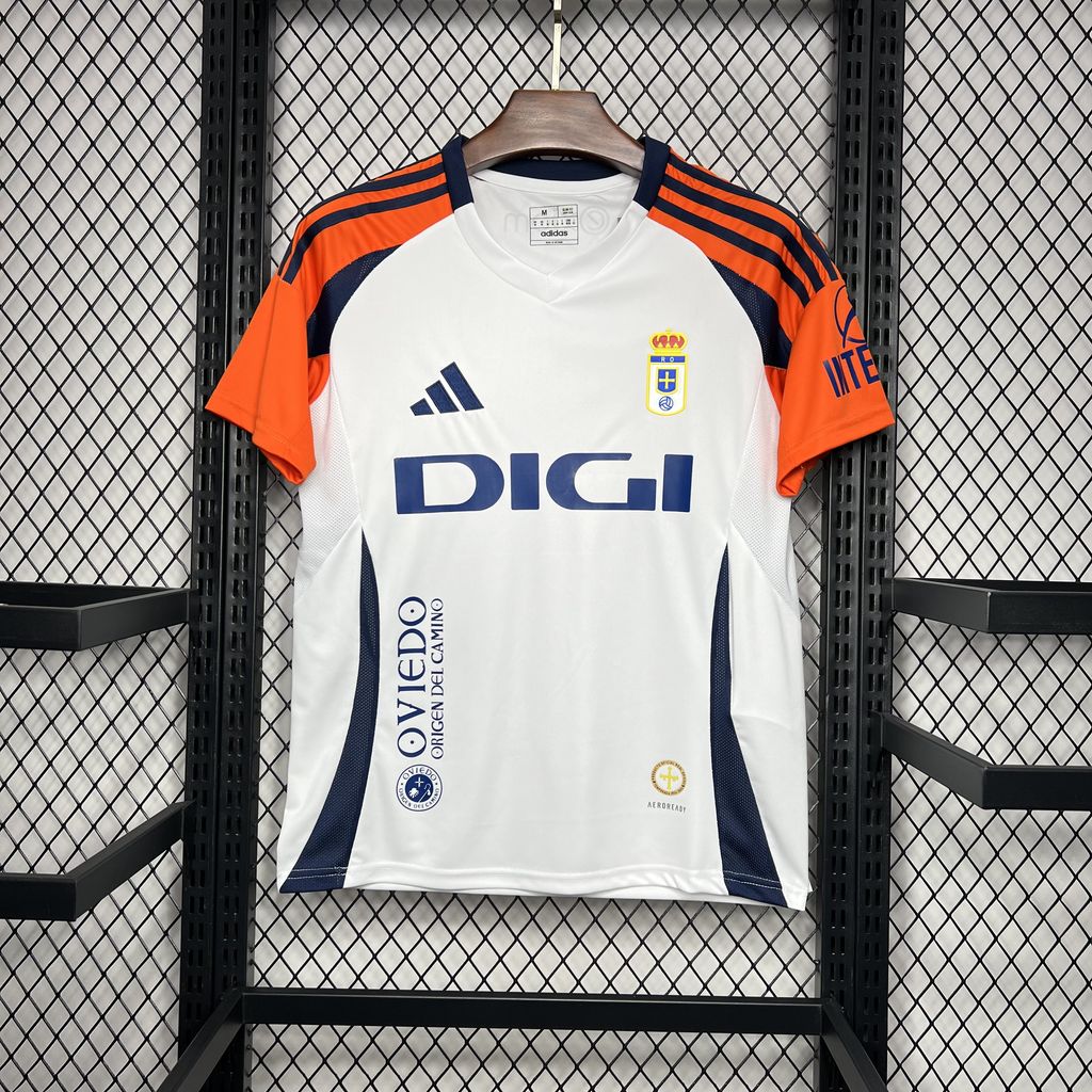 Real Oviedo 24-25 Away Jersey - Fans Version - JerseysGala