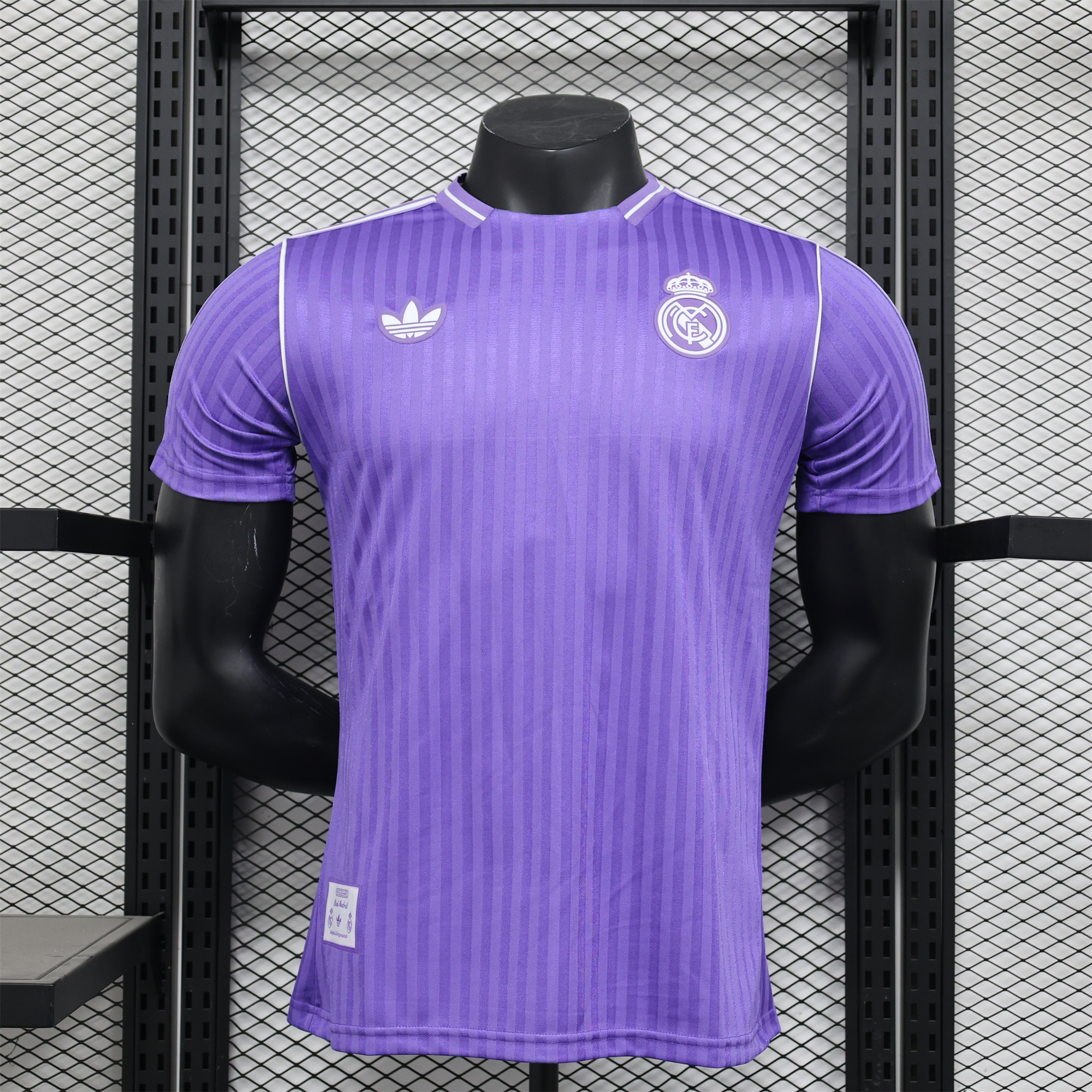 Real Madrid 2025 Purple Icon Retro Jersey - Player Version - JerseysGala