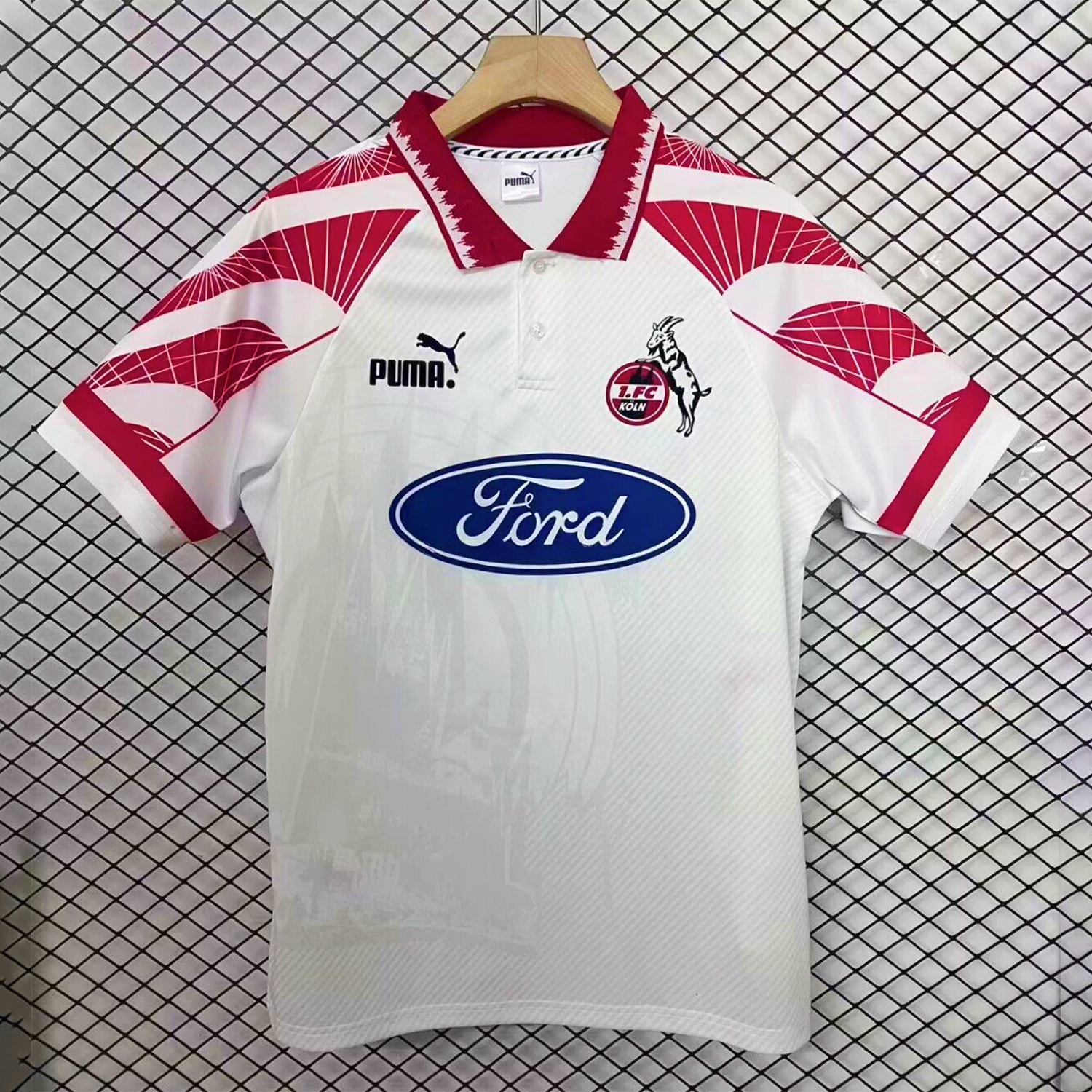 Retro 1. FC Köln 1996-97 Home Jersey - JerseysGala