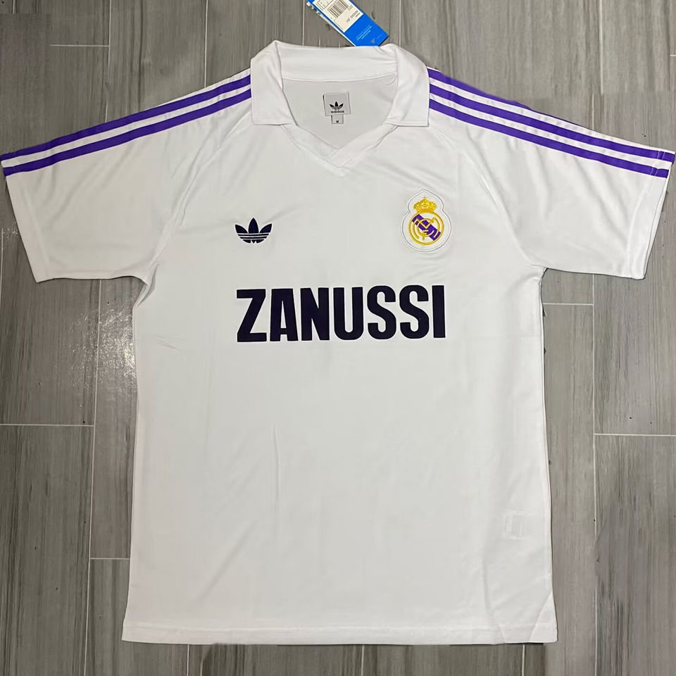 Retro Real Madrid 1984-85 Home Stadium Jersey - JerseysGala
